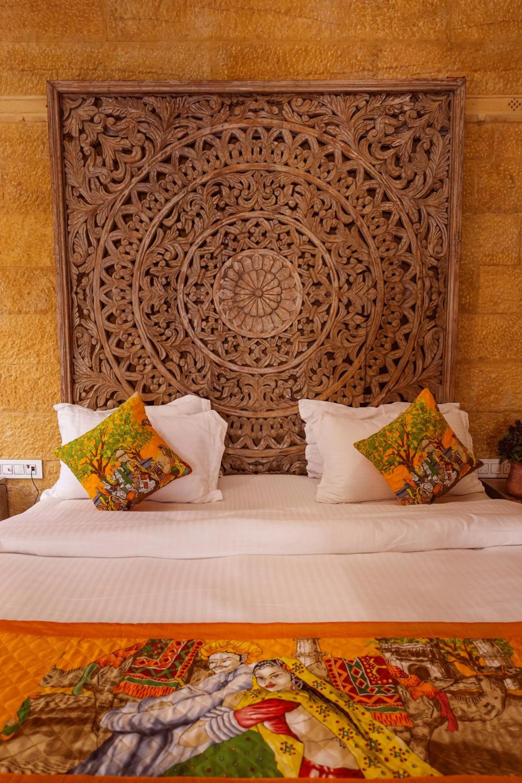 Bed in Garh Meera - A Sensational Boutique Hotel