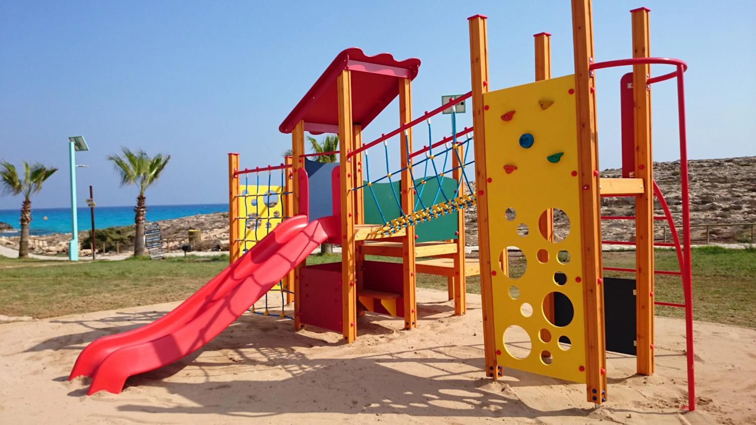 Children play ground in Aktea Beach Village
