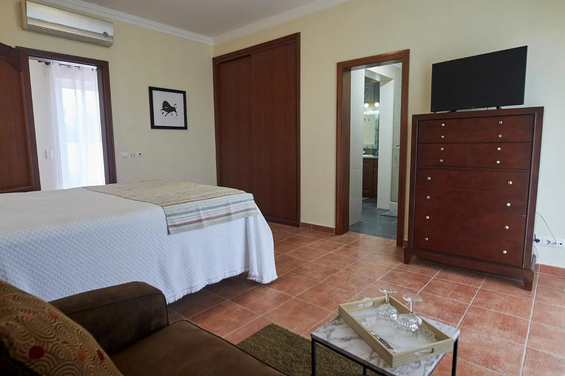 Bed in Vivenda da Saudade B&B
