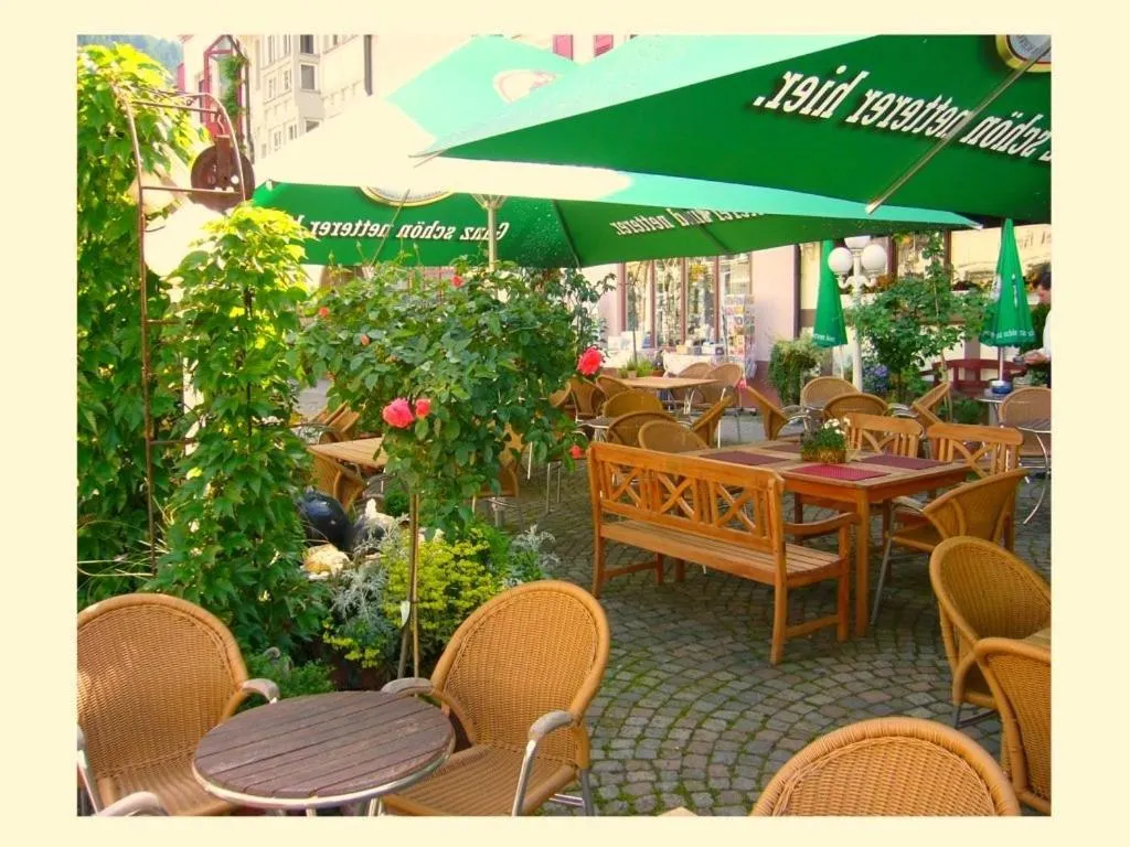 Patio in Hotel Restaurant Krone