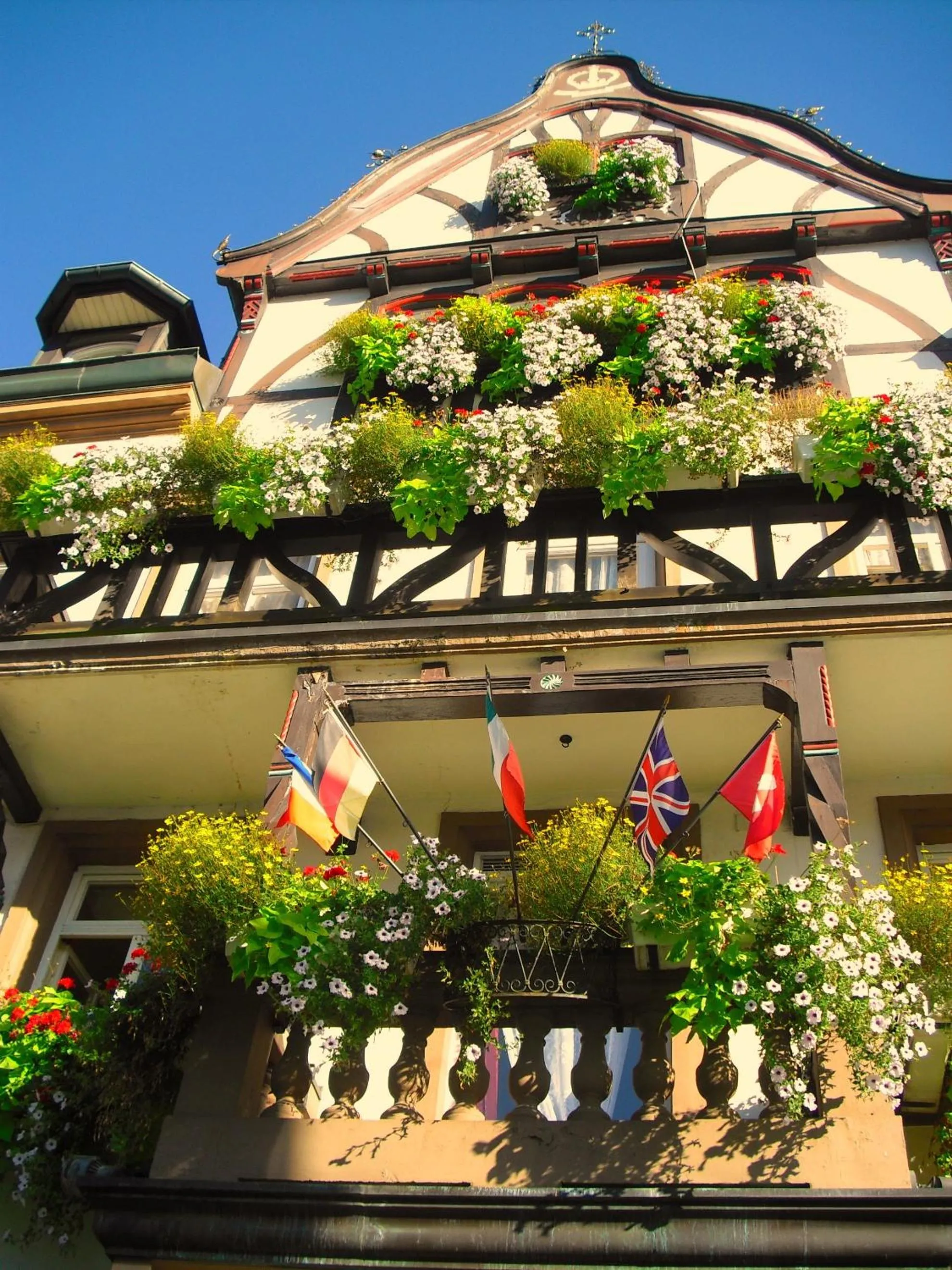Decorative detail in Hotel Restaurant Krone