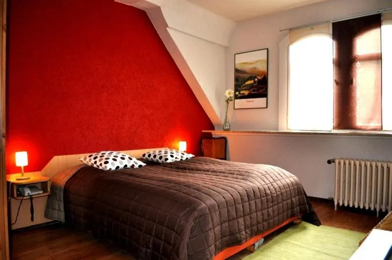 Bed in Hotel Restaurant Krone
