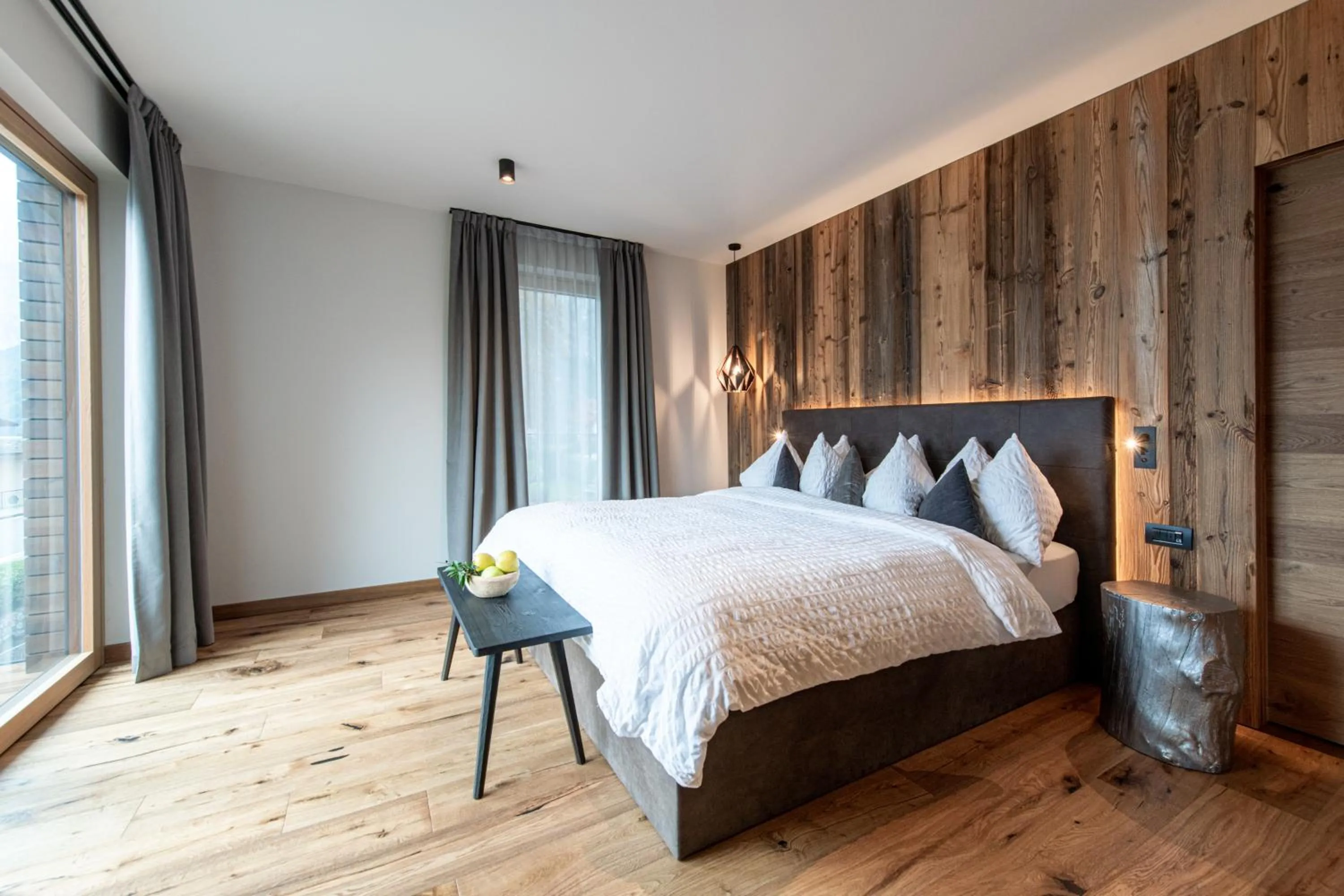 Bed in Alpotel Dolomiten