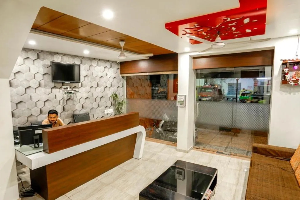 Lobby or reception in Hotel Bhakti Rajkot I Hotel in Rajkot I Best Hotel in Rajkot