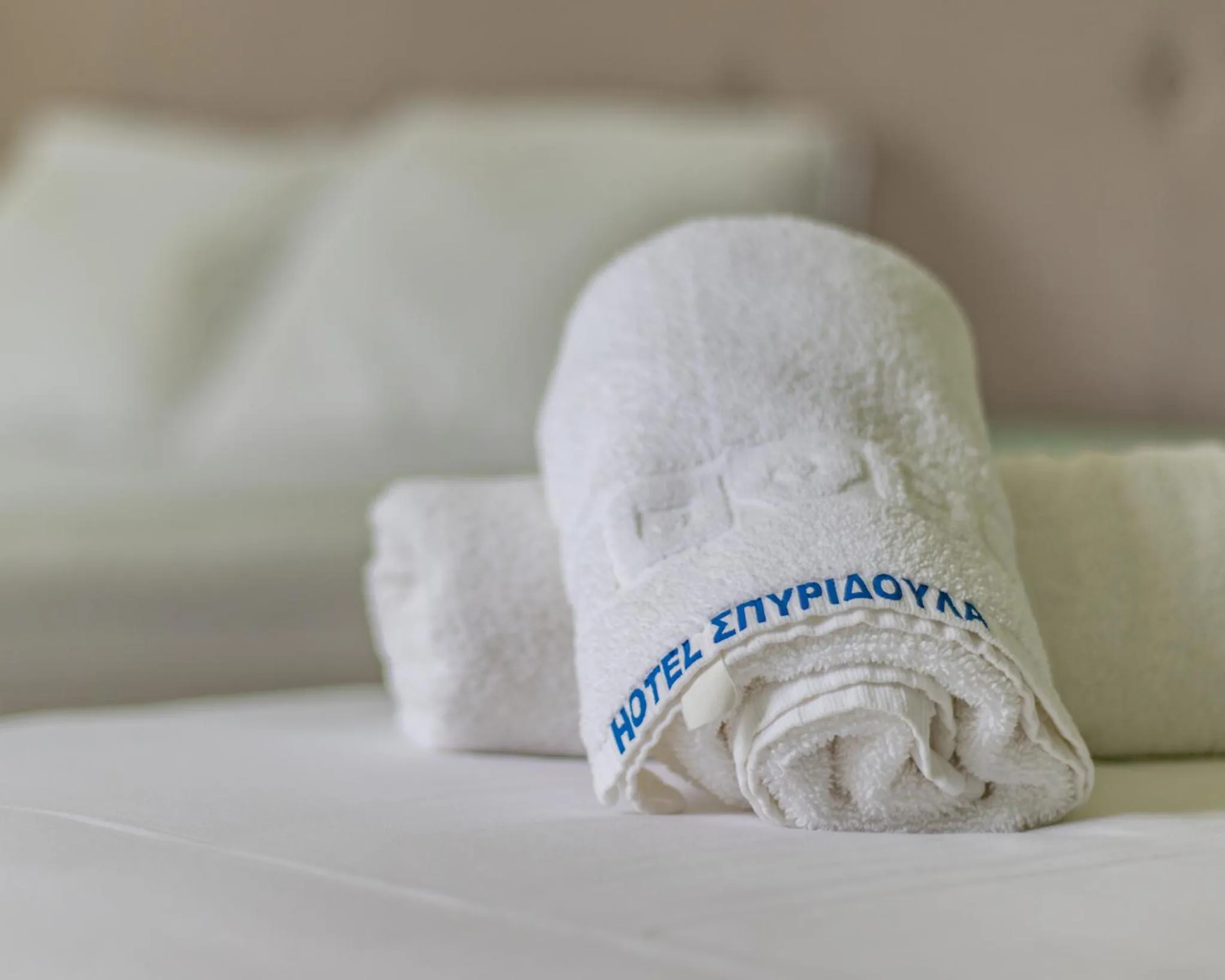 towels in Hotel Spiridoula