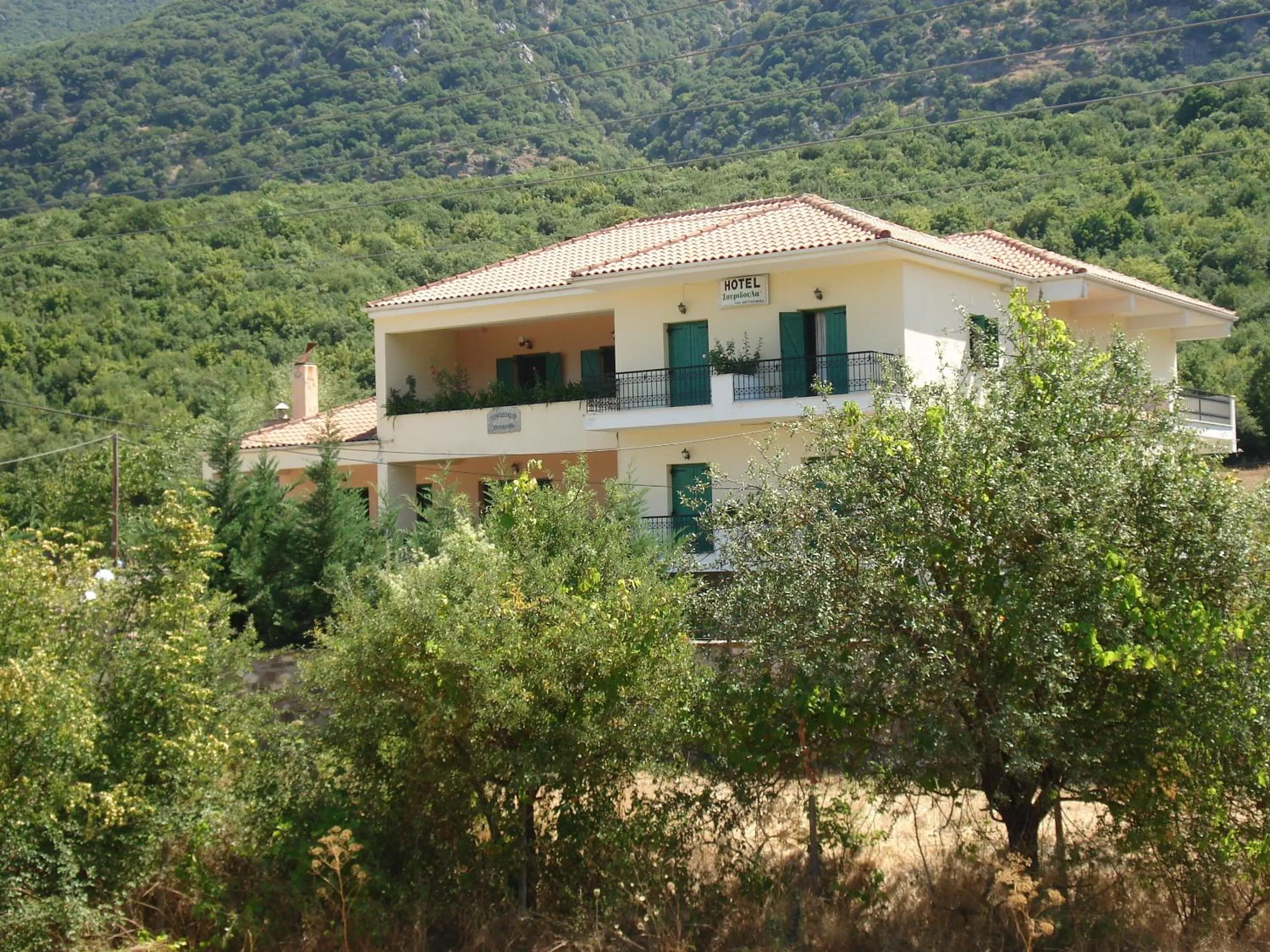 Property building in Hotel Spiridoula