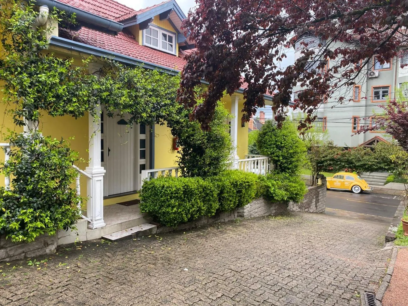 Apartamentos Sulla Collina Centro de Gramado localizado próximo da rua Coberta