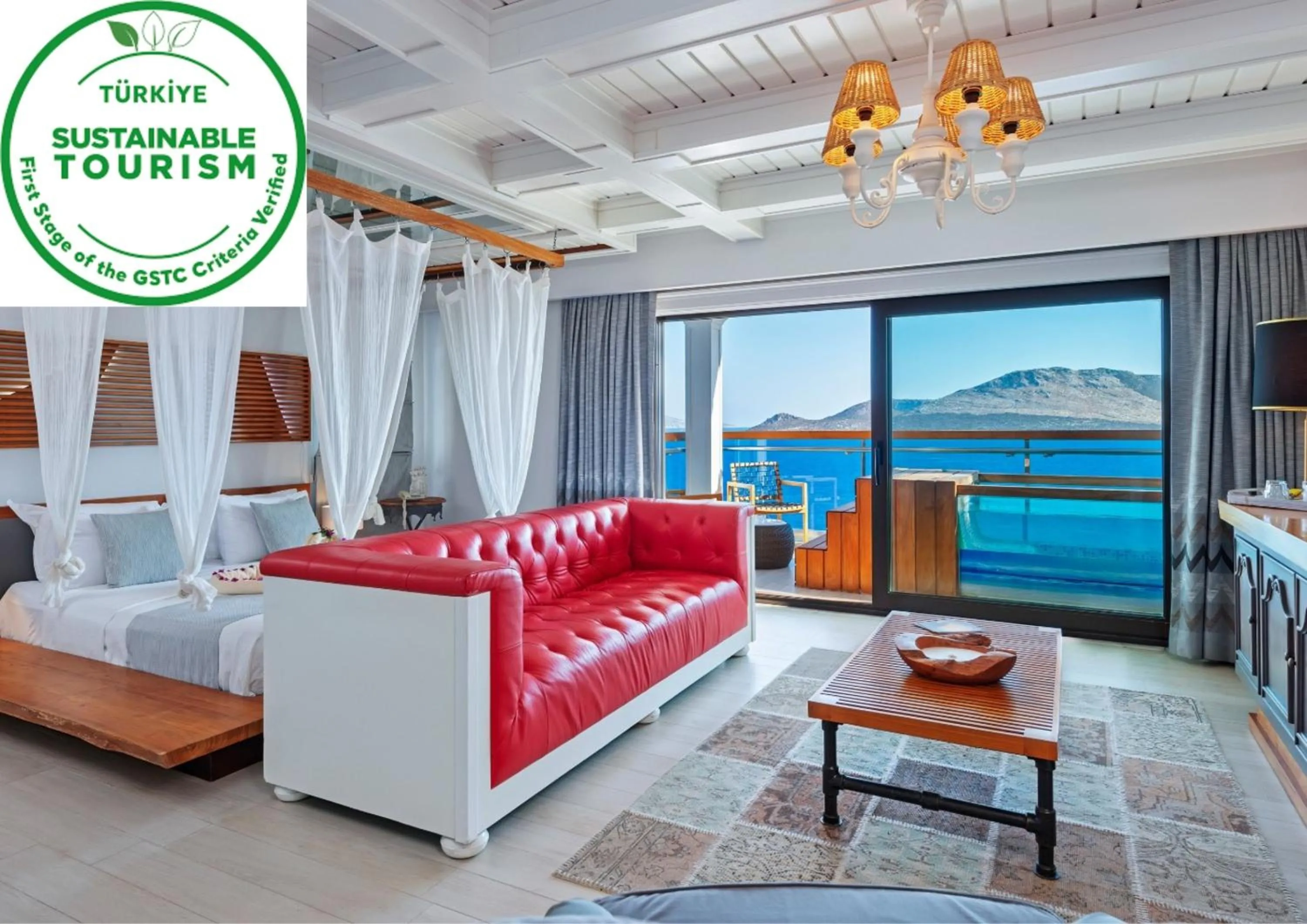 Bed in Meis Exclusive Hotel