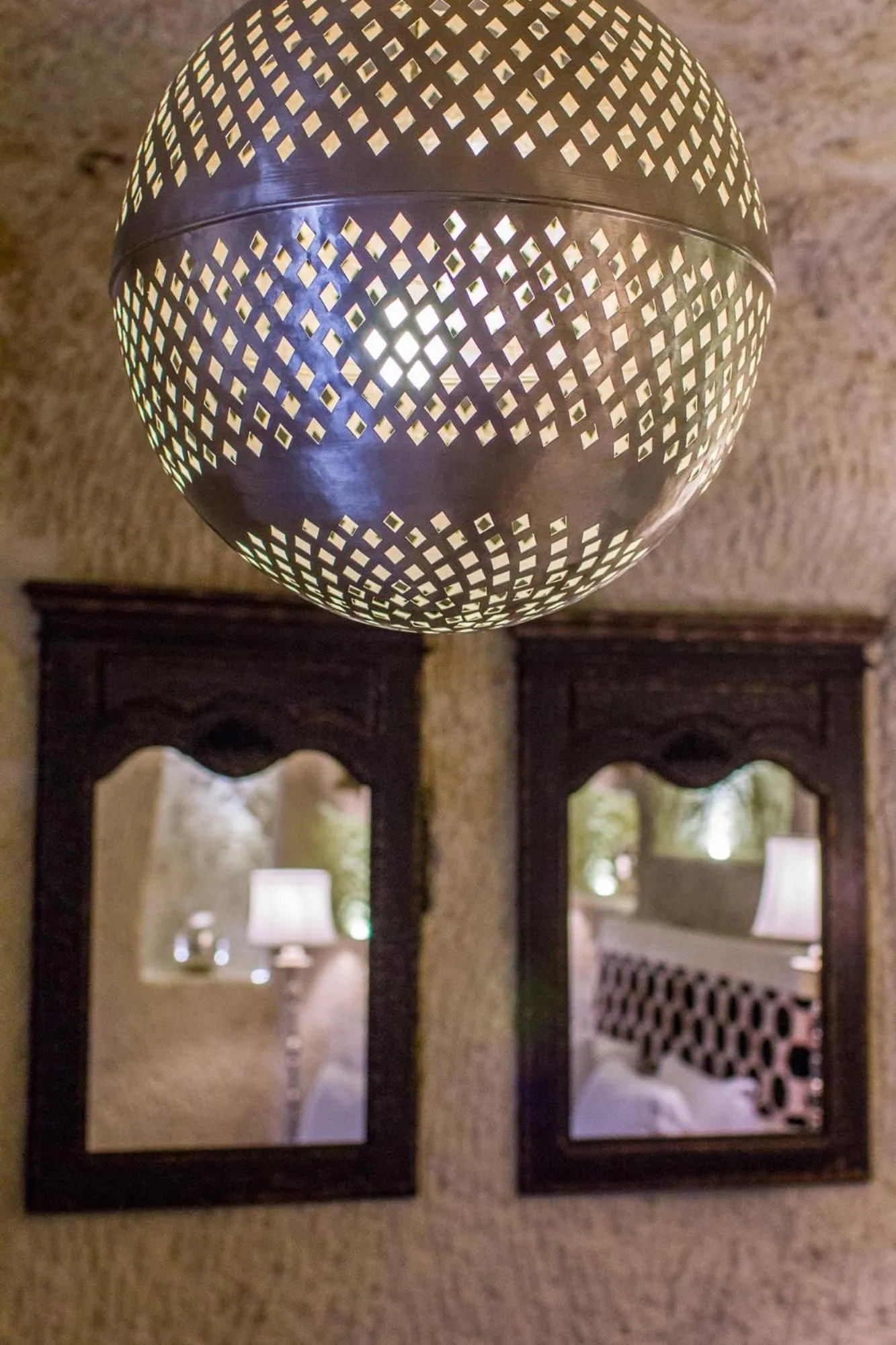 Decorative detail in Hezen Cave Hotel