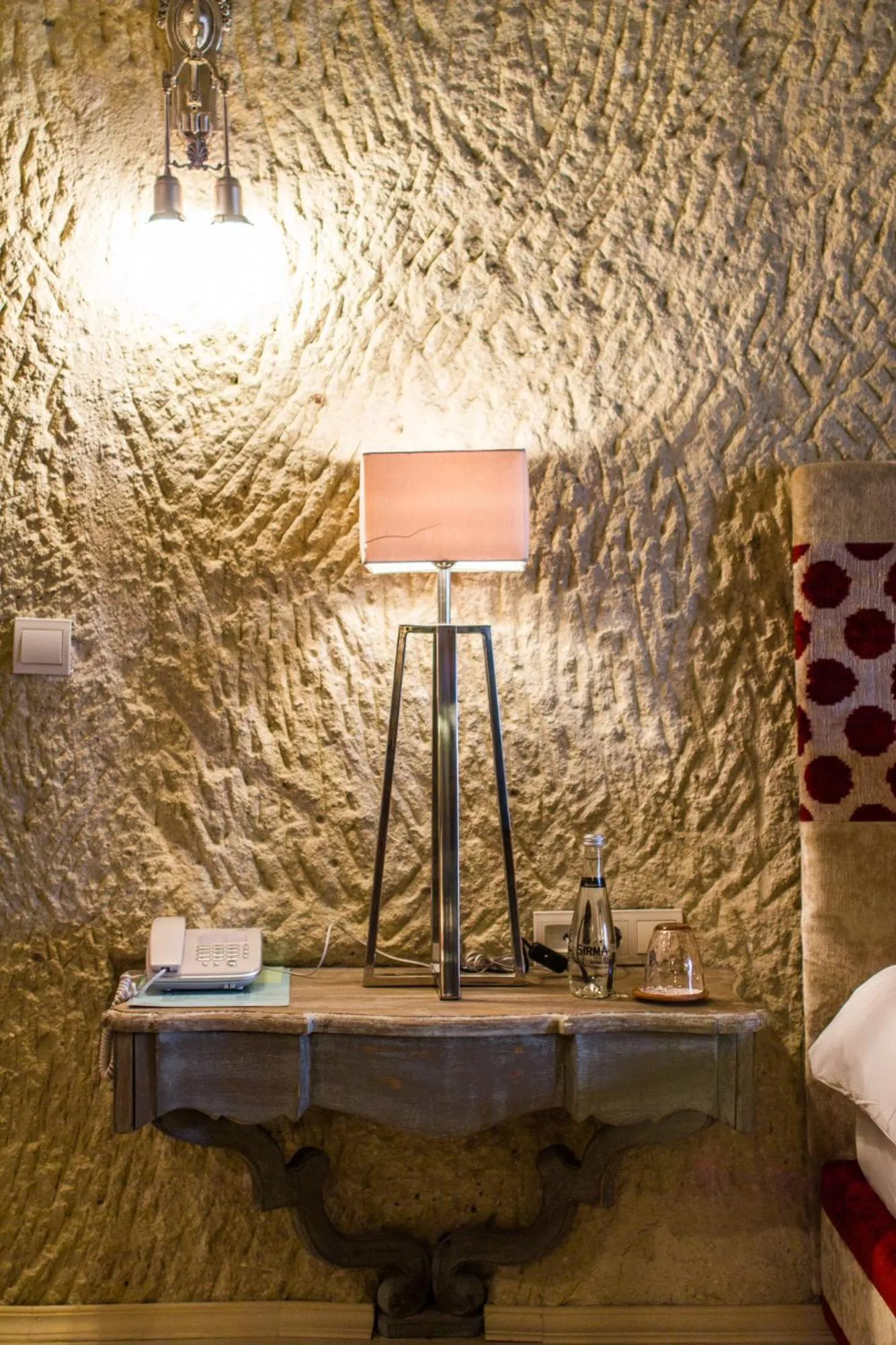 Decorative detail in Hezen Cave Hotel