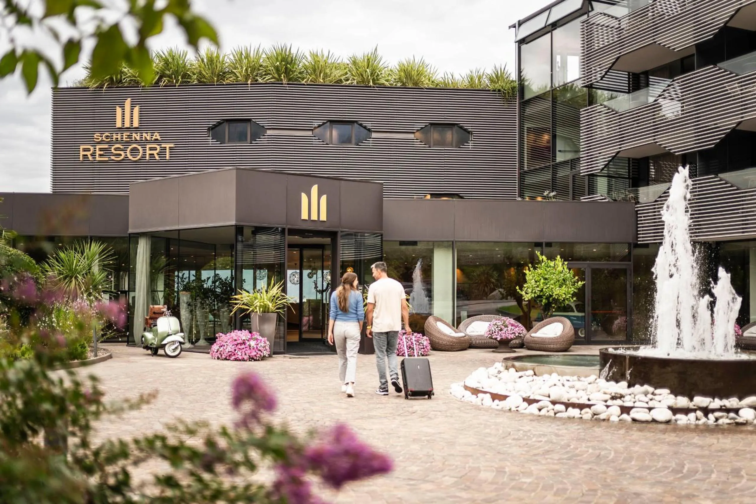 Property building in Schenna Resort