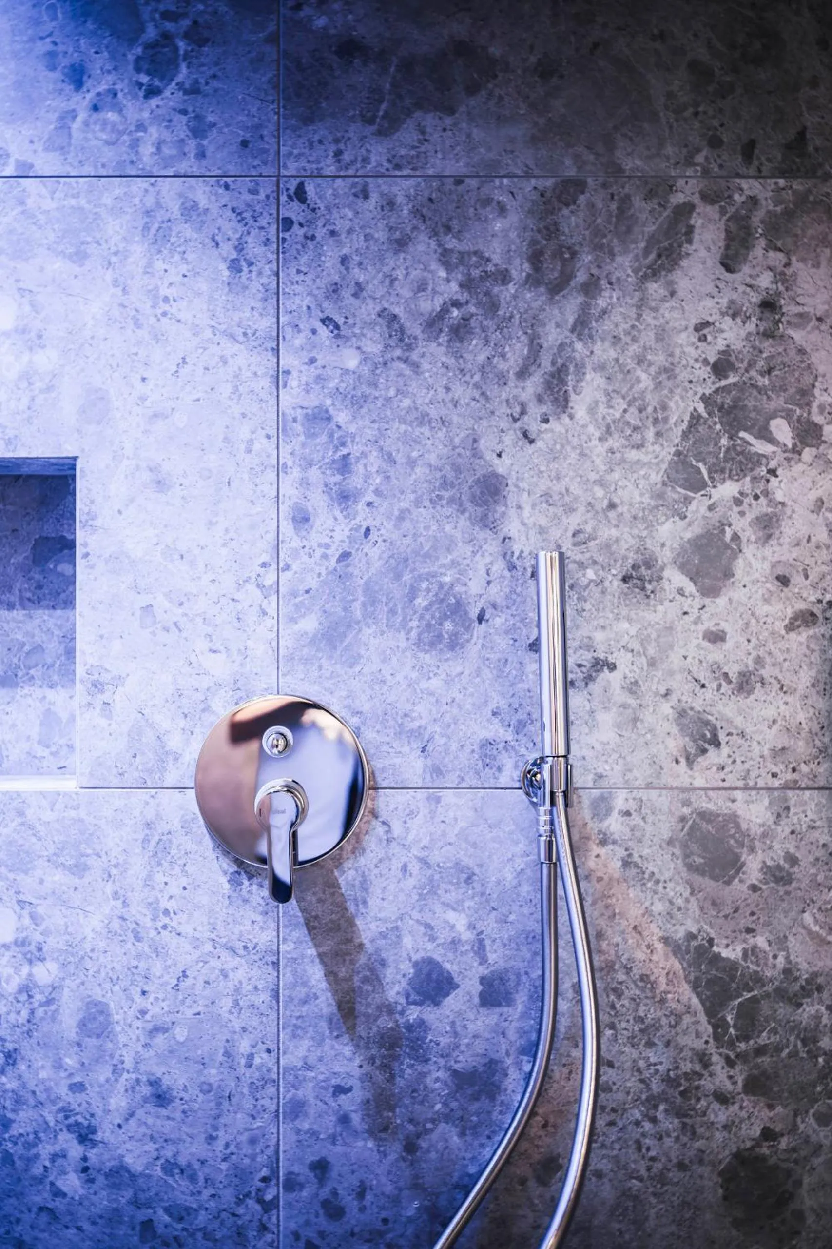 Shower in Schenna Resort