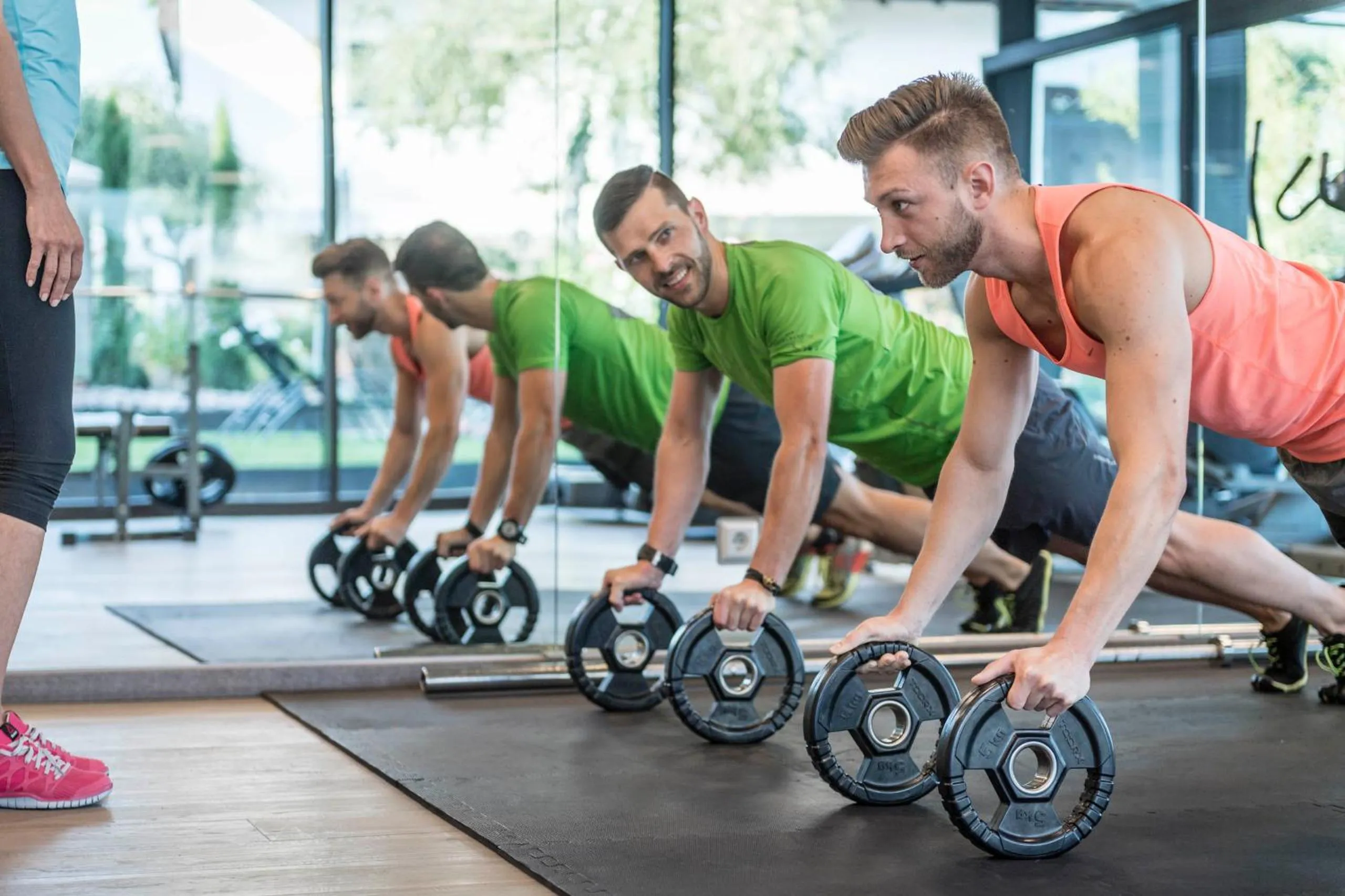 Fitness centre/facilities in Schenna Resort