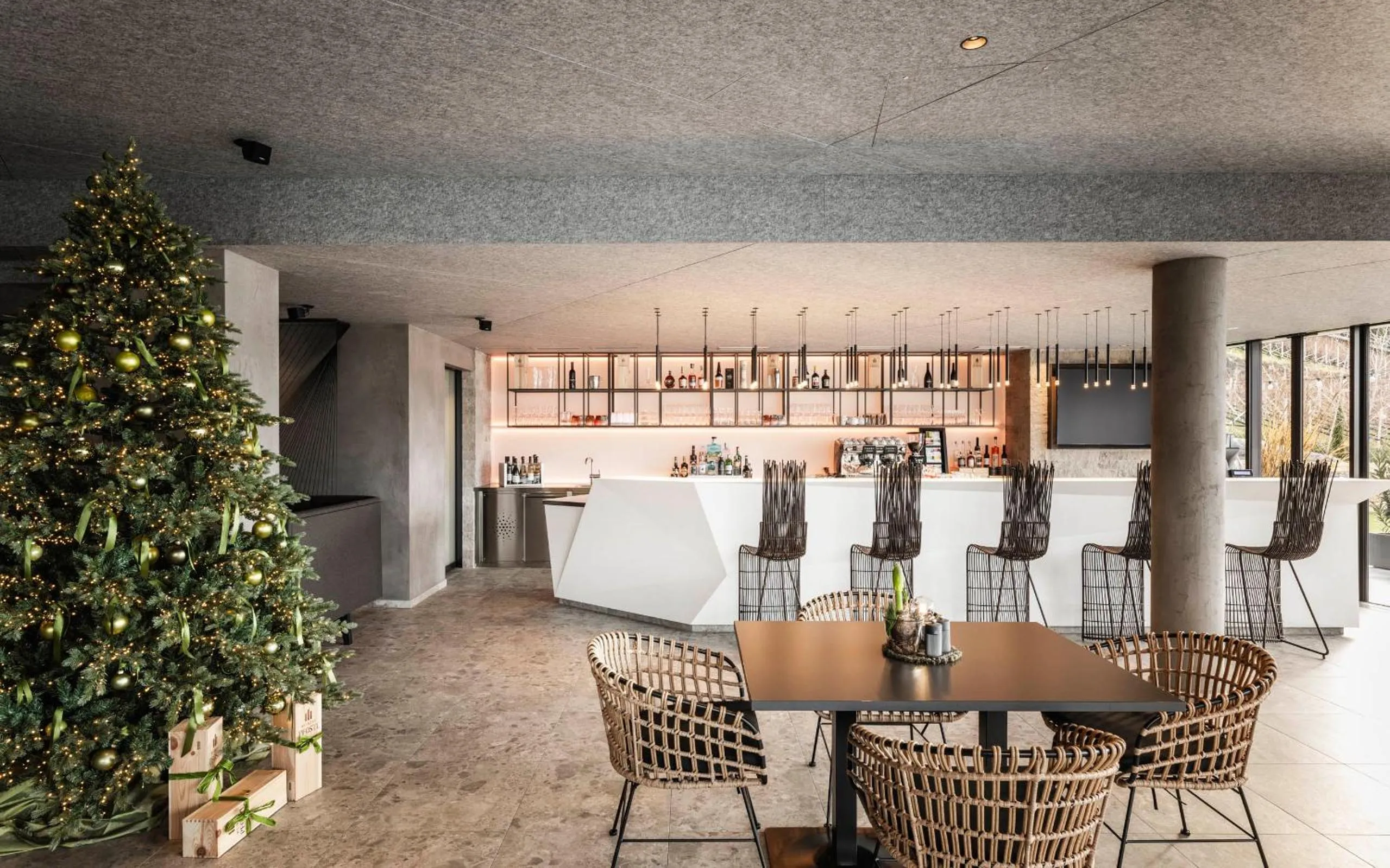 Lounge or bar in Schenna Resort