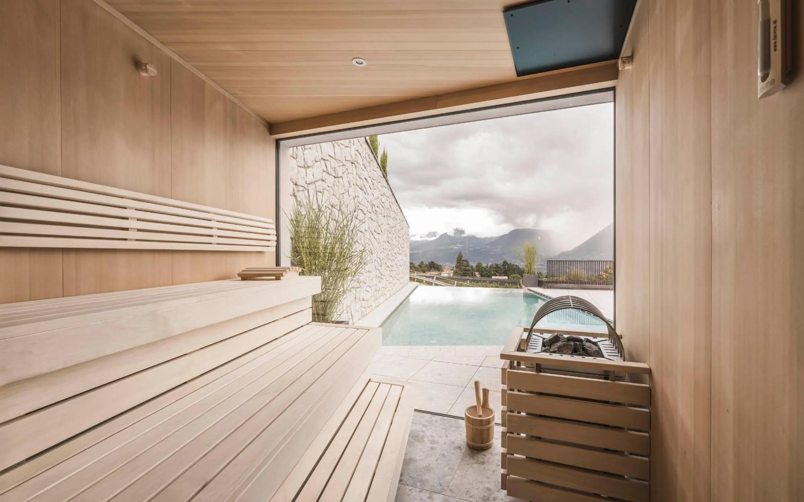 Sauna in Schenna Resort