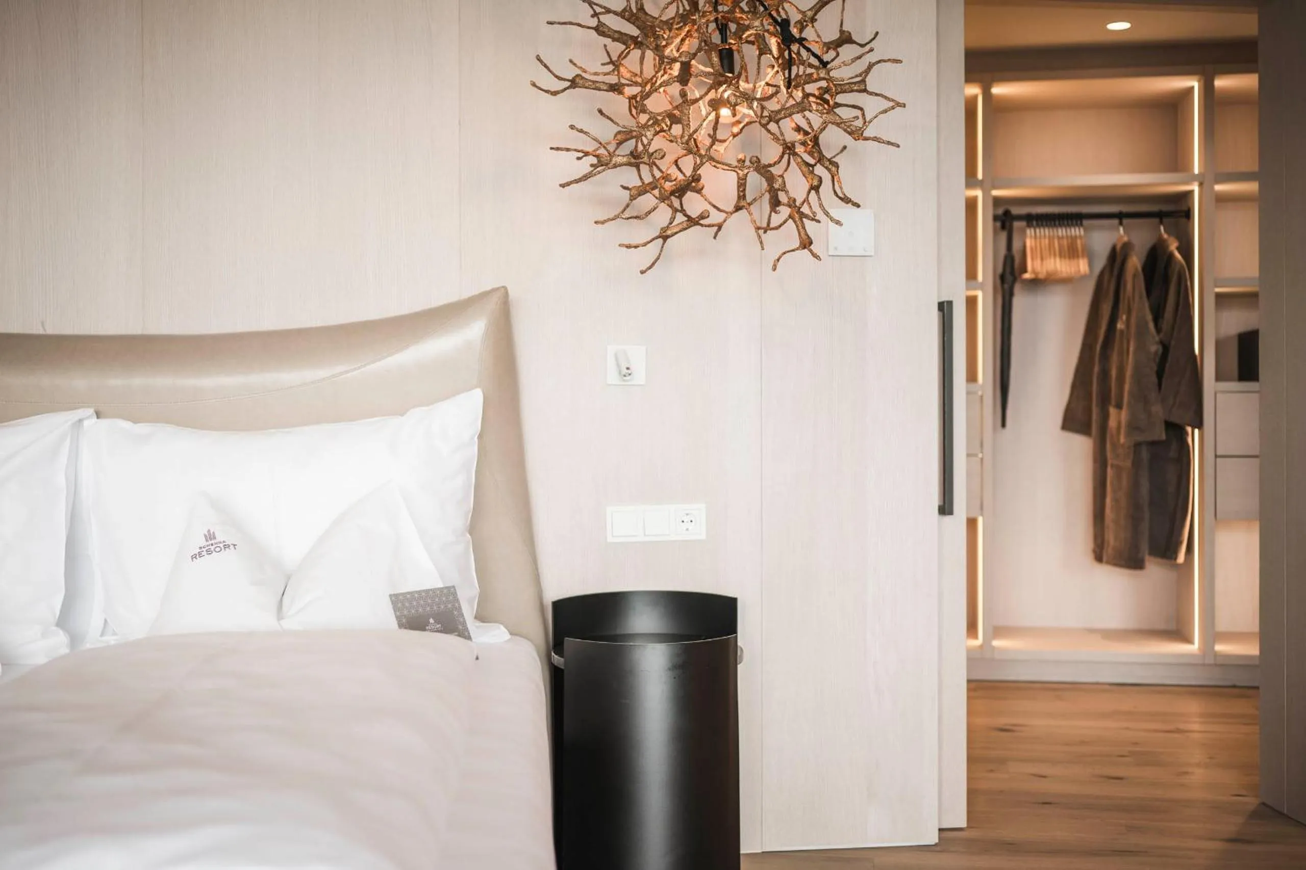 Bed in Schenna Resort