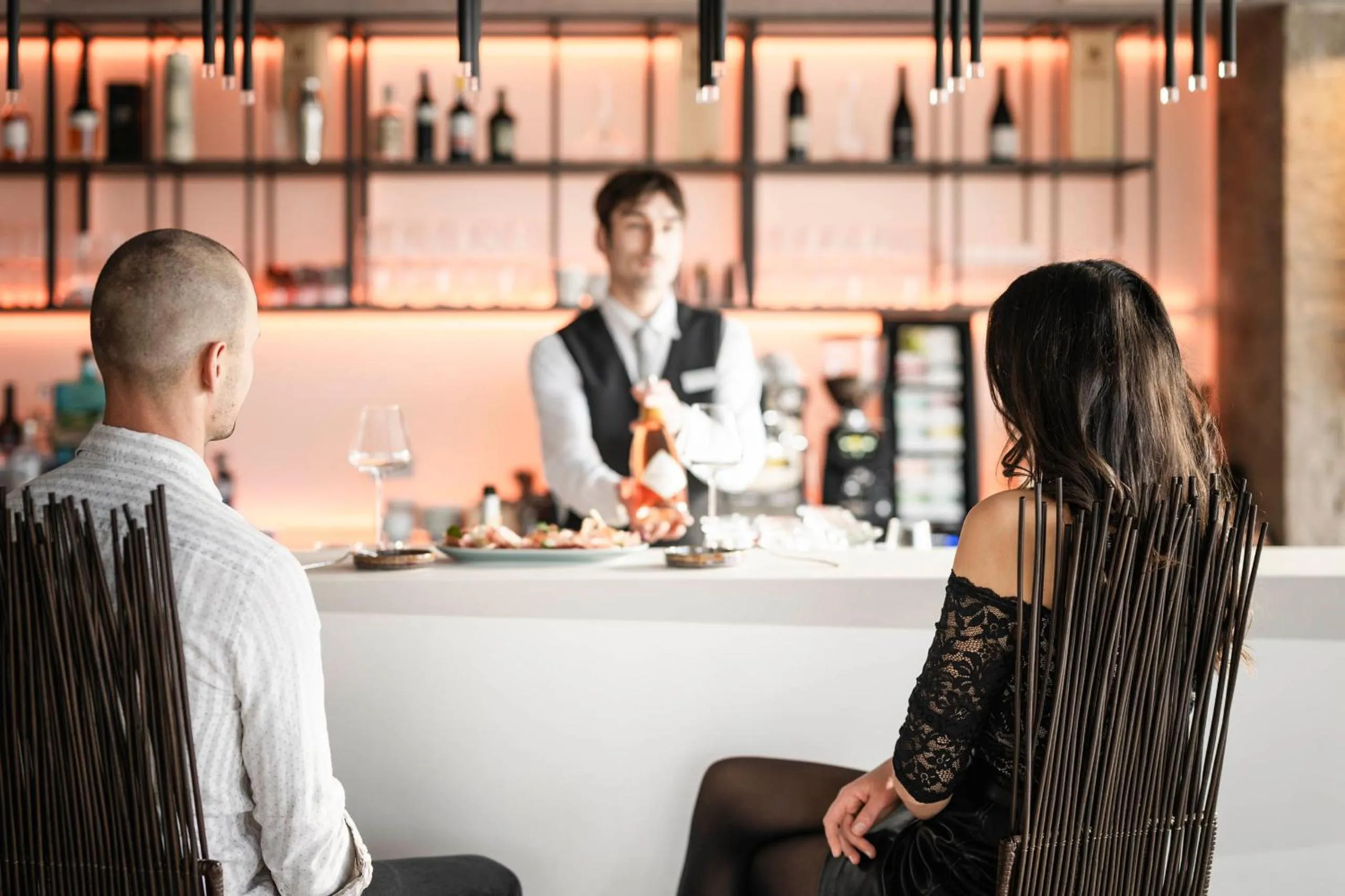 Lounge or bar in Schenna Resort