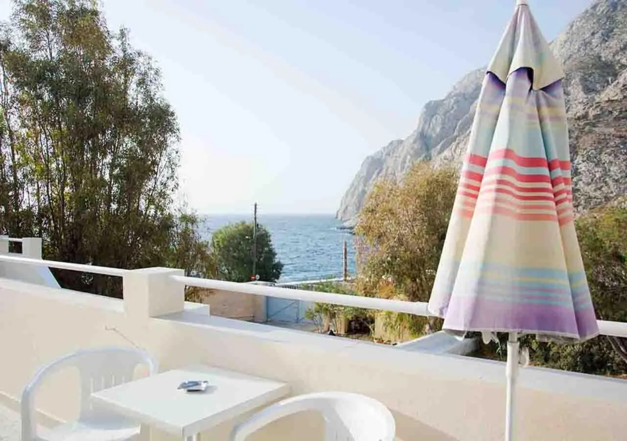 Balcony/Terrace in Sail Inn Studios & Apartments