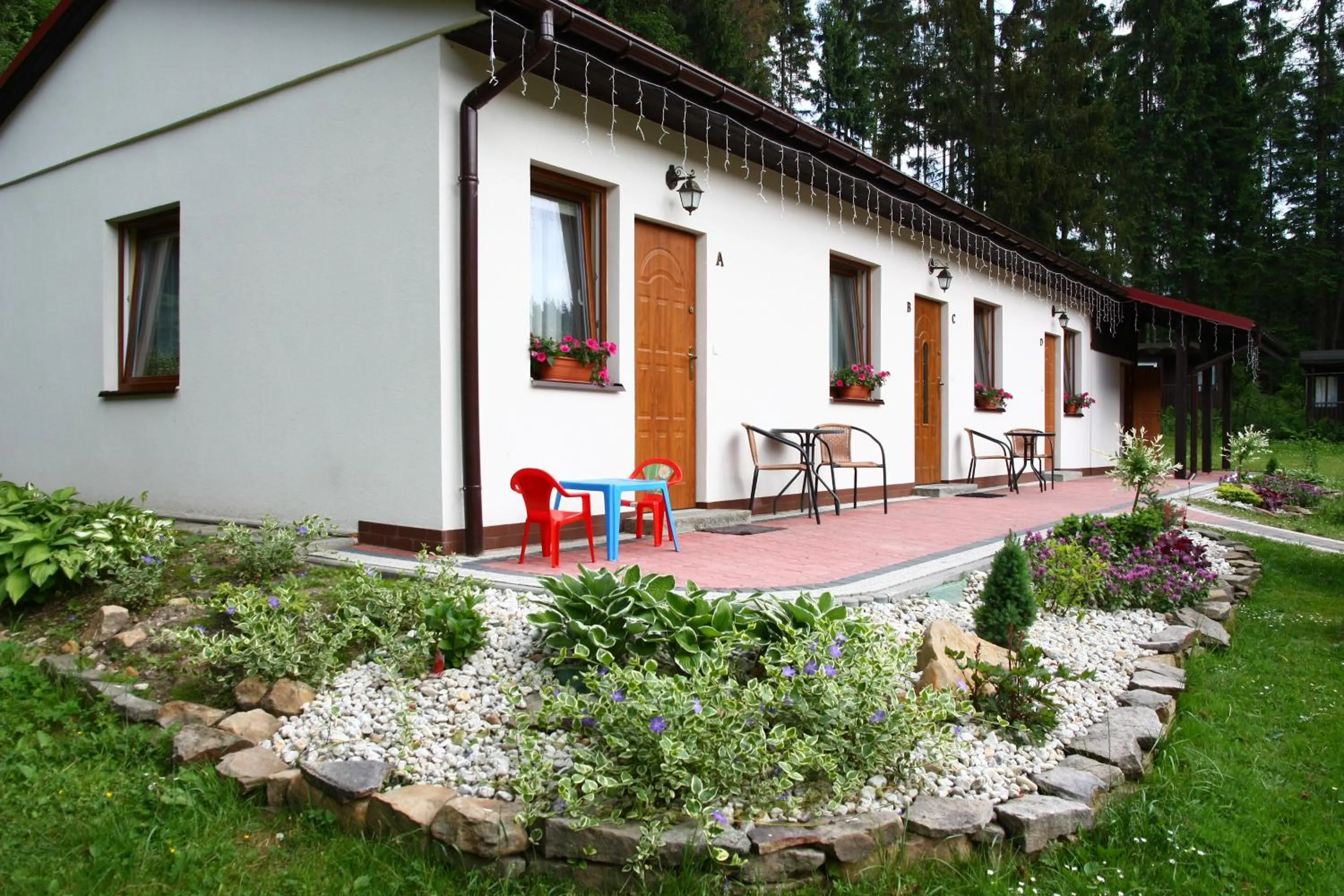 Patio in Willa Wisełka