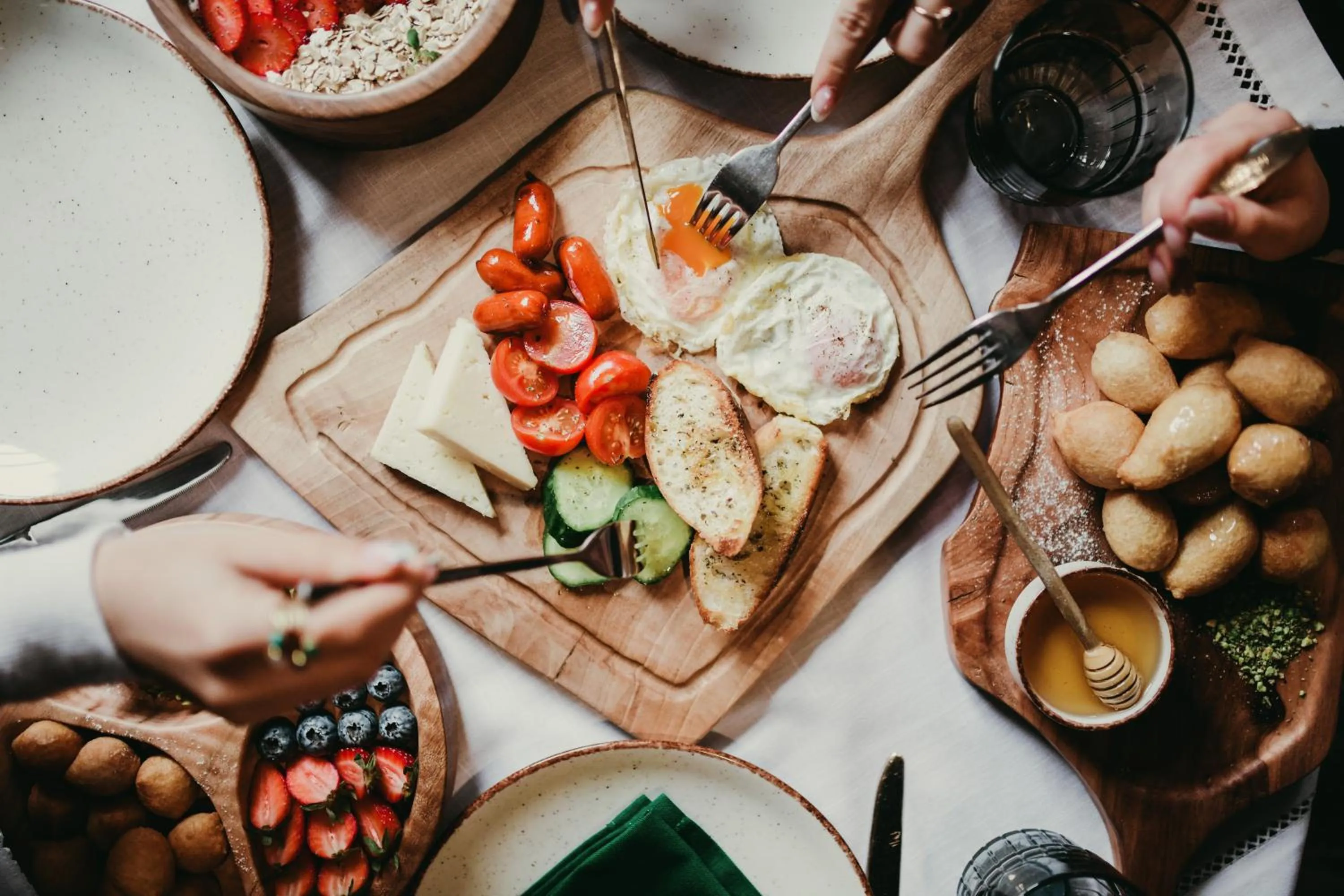 Breakfast in HANI I PAZARIT Boutique Hotel