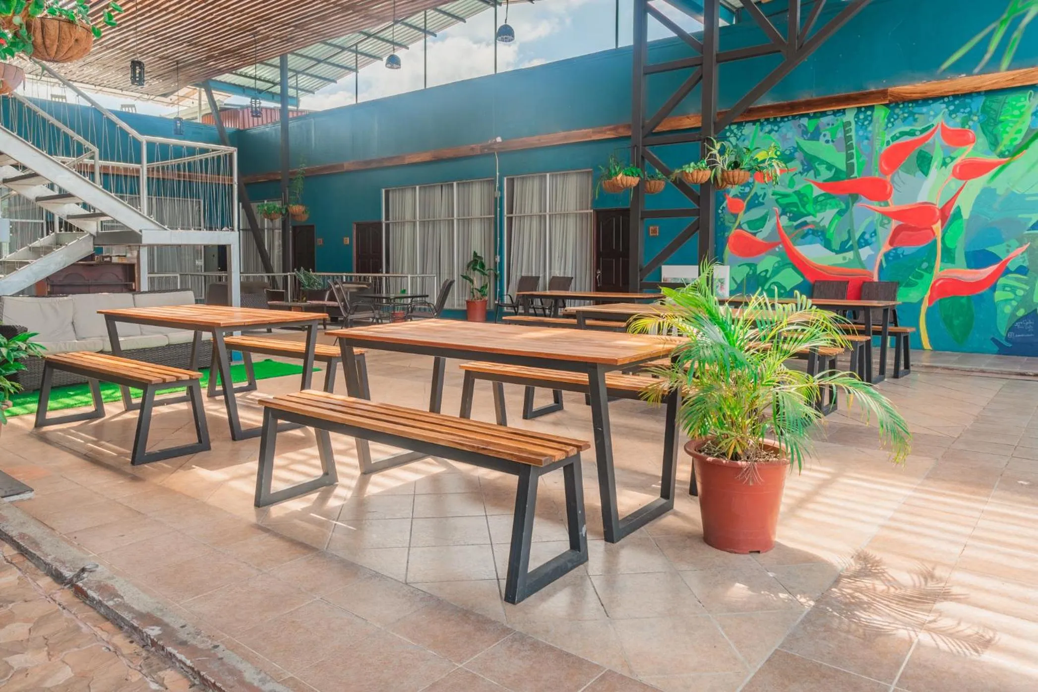 Bird's eye view in Hotel Las Colinas