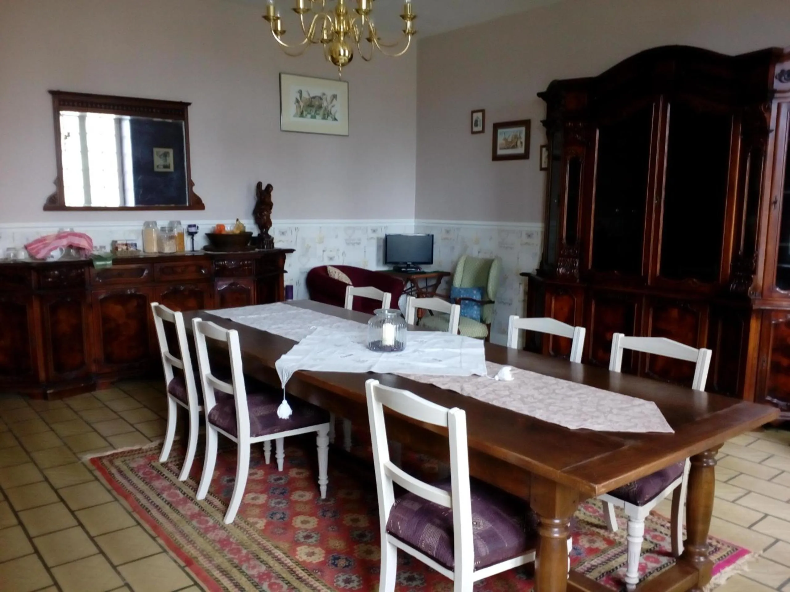 Dining area in L'ancienne École