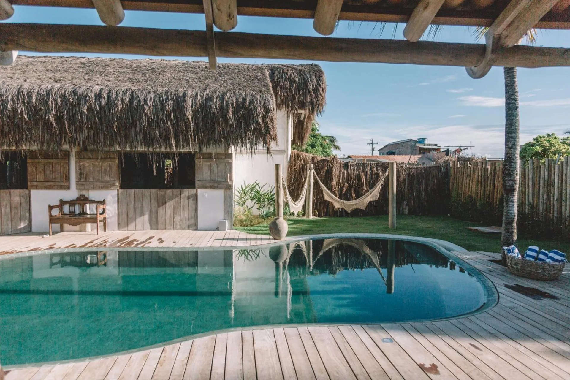Swimming pool in Villa Fulô