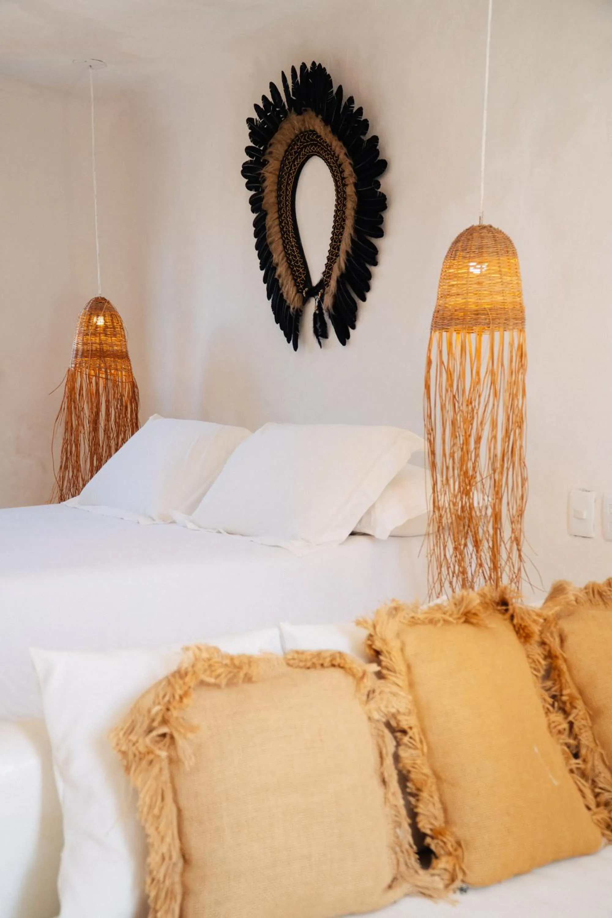 Bed in Villa Fulô
