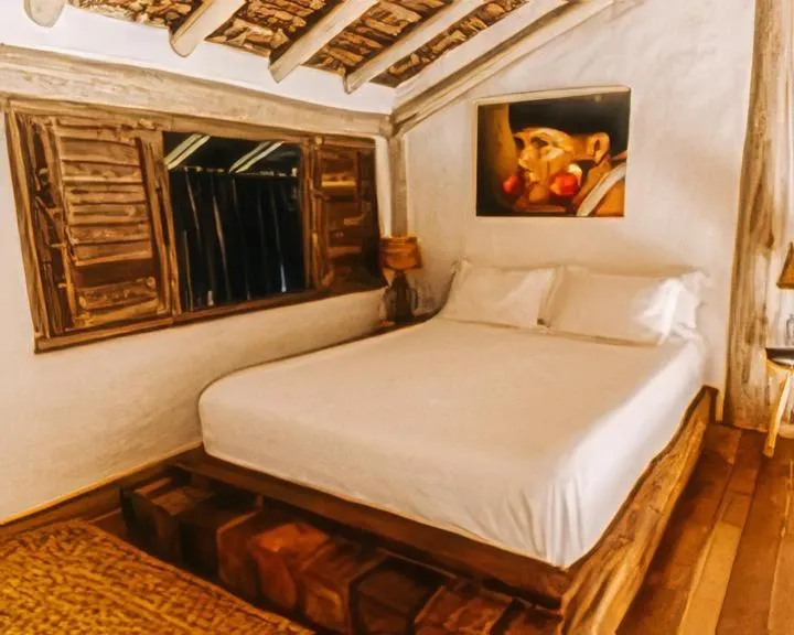 Bed in Villa Fulô