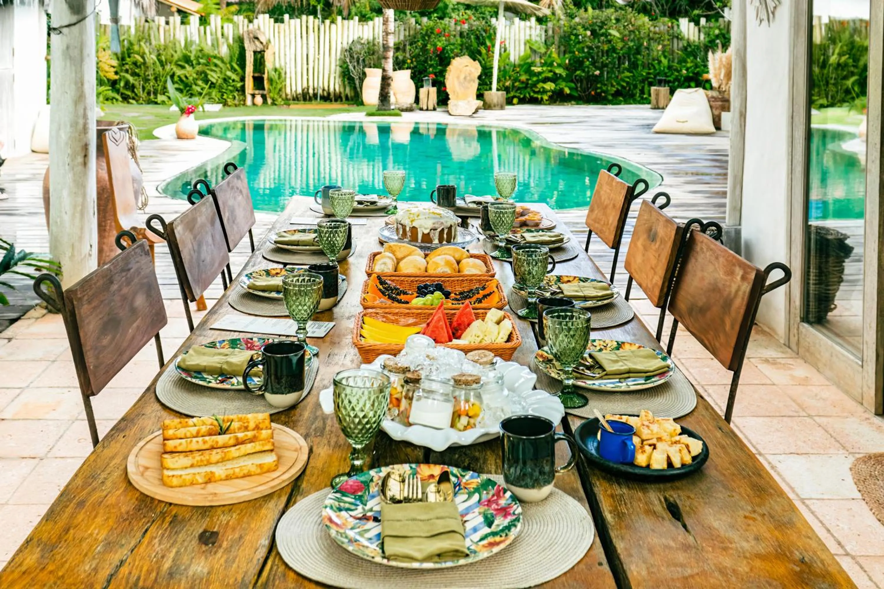 Breakfast in Villa Fulô