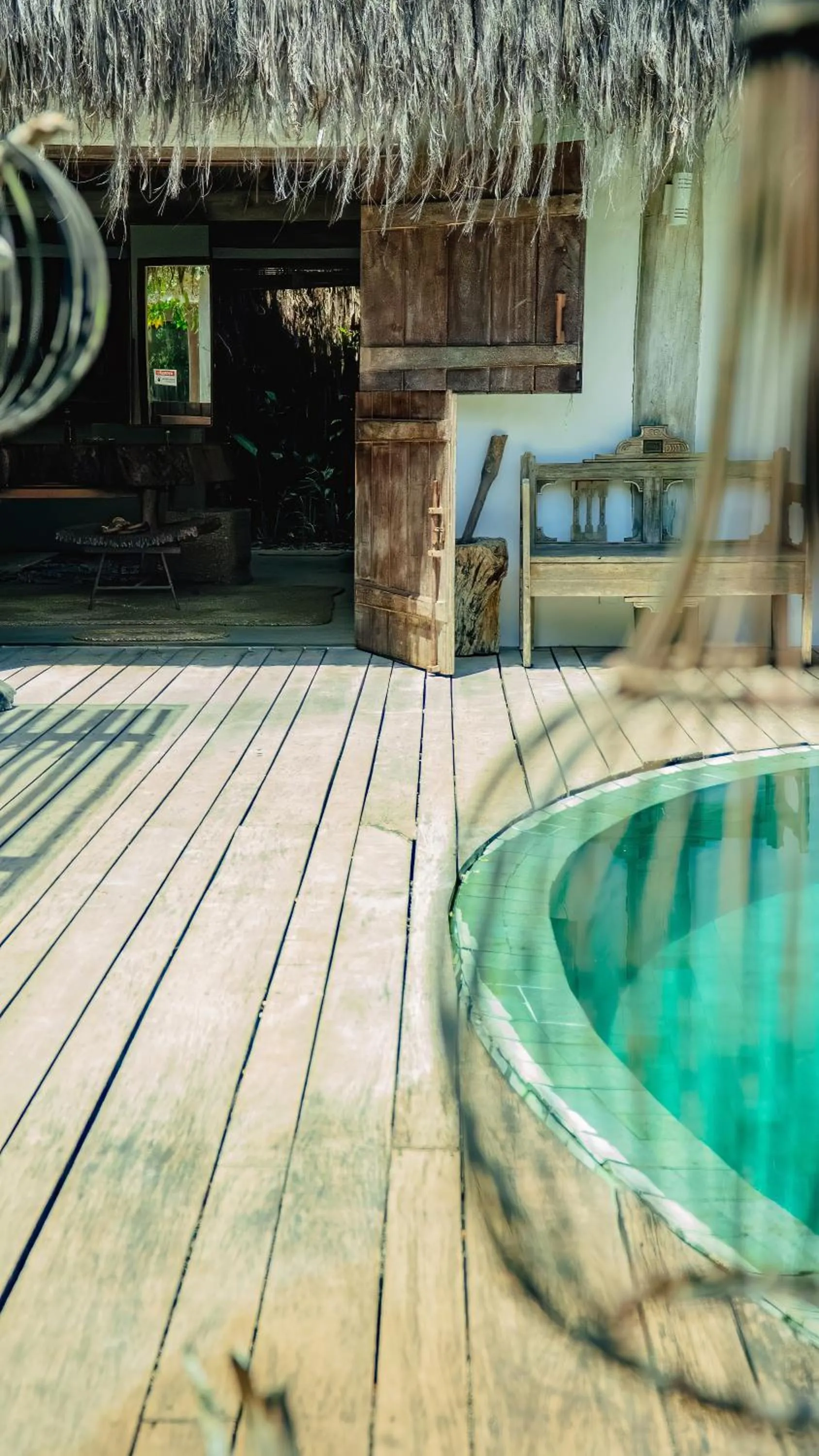 Swimming pool in Villa Fulô