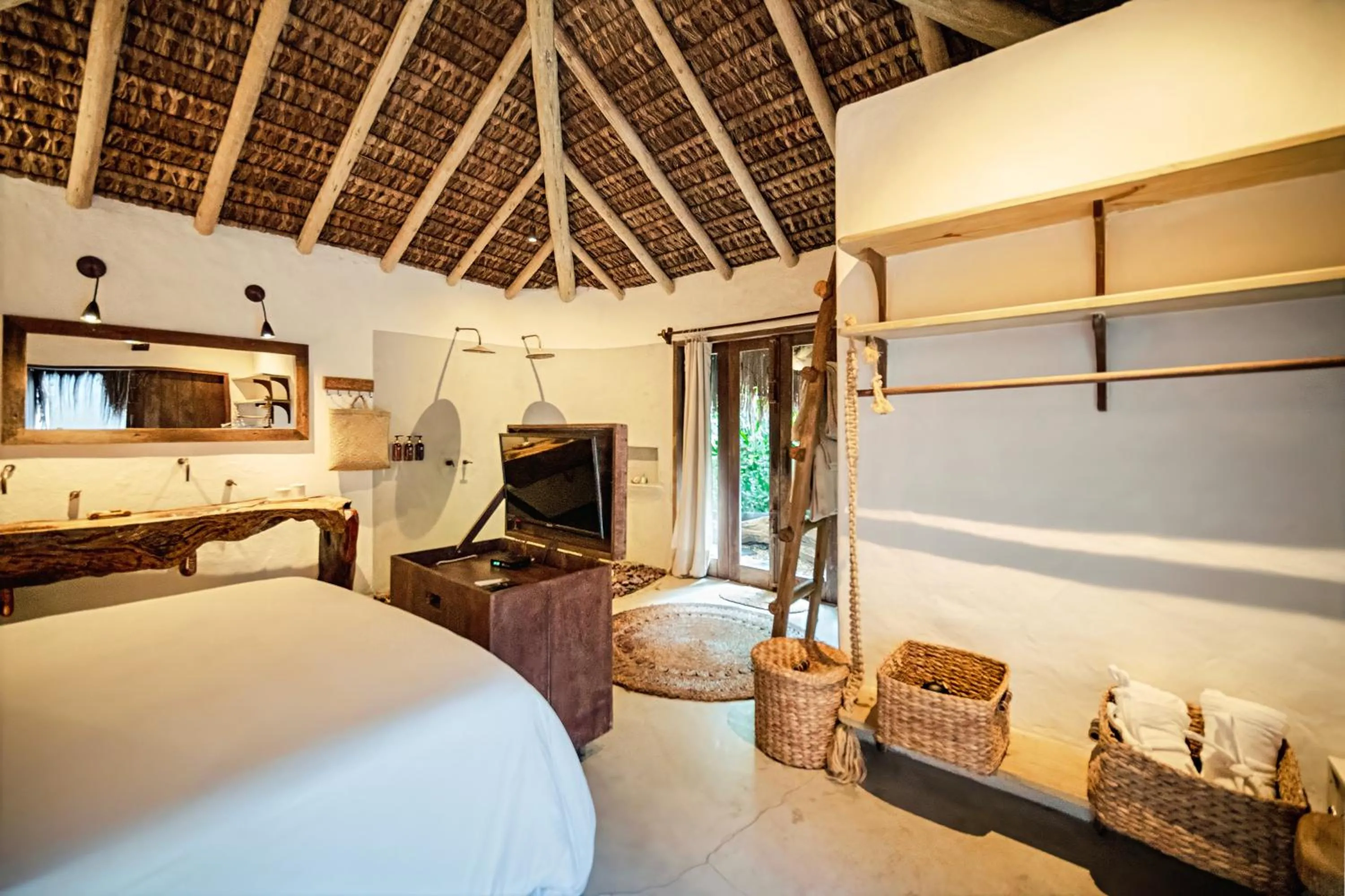Bed in Villa Fulô