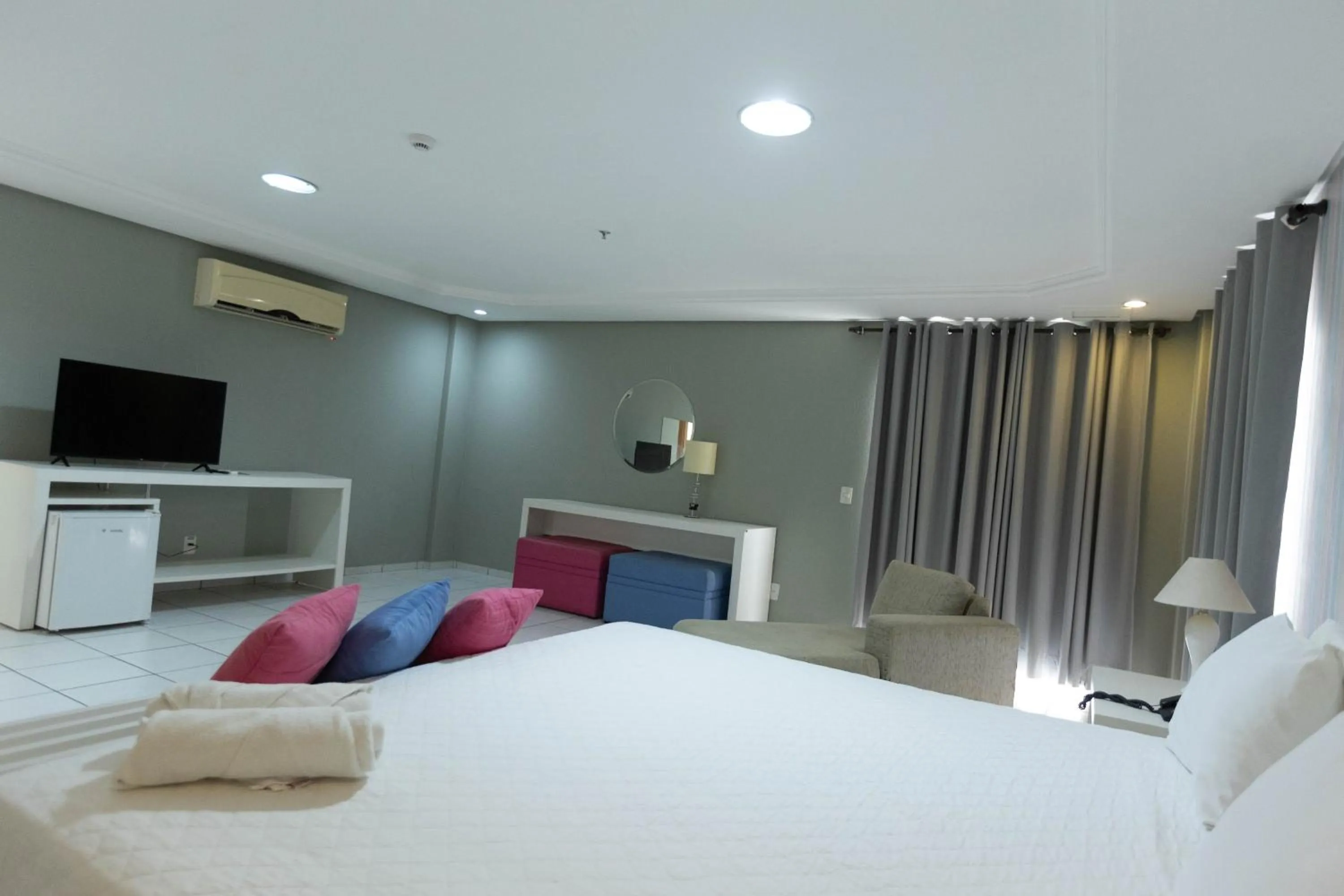 Bed in Hits Pantanal Hotel Aeroporto Cuiabá