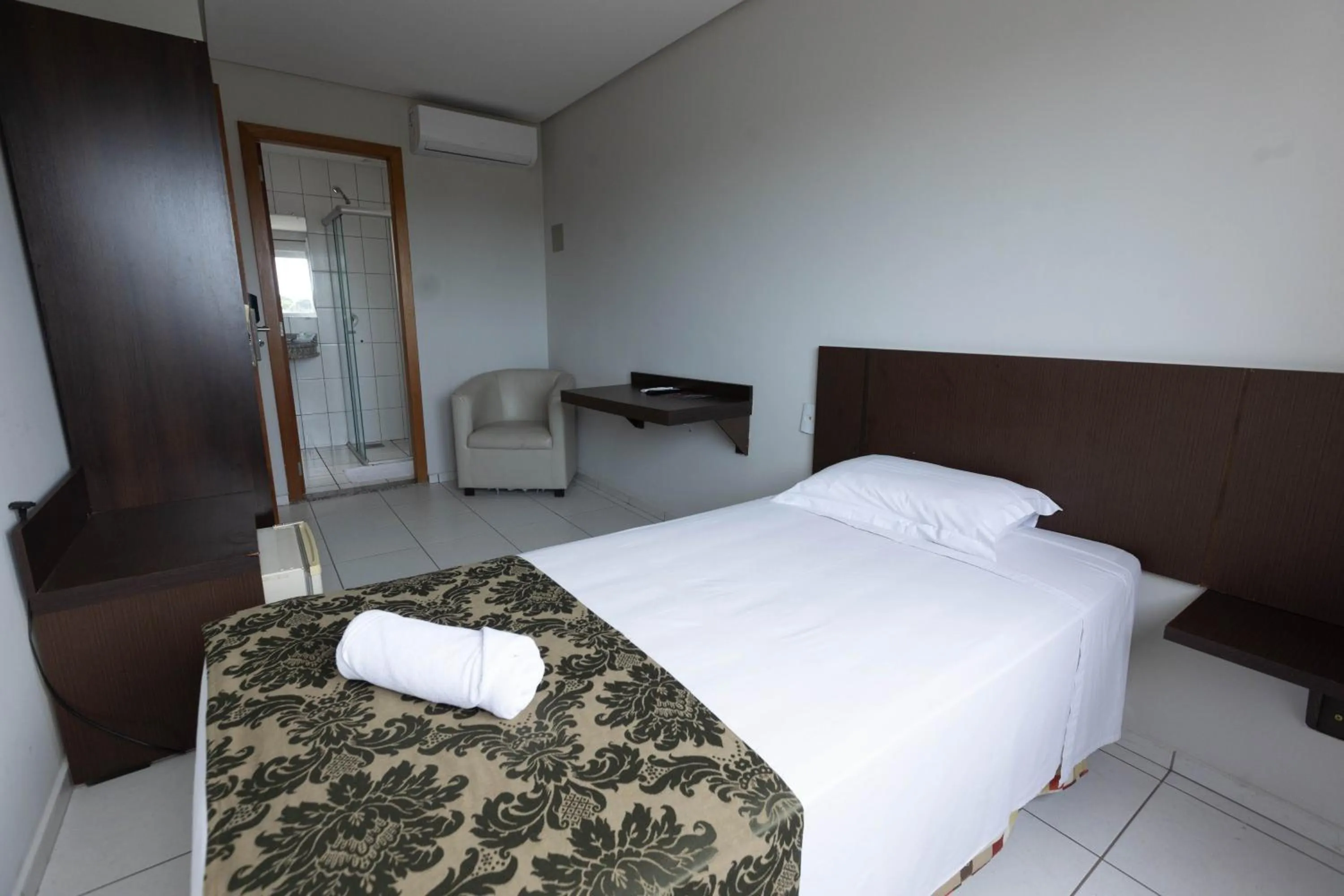 Bed in Hits Pantanal Hotel Aeroporto Cuiabá