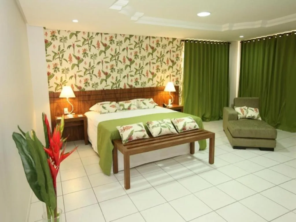 Bed in Hits Pantanal Hotel Aeroporto Cuiabá