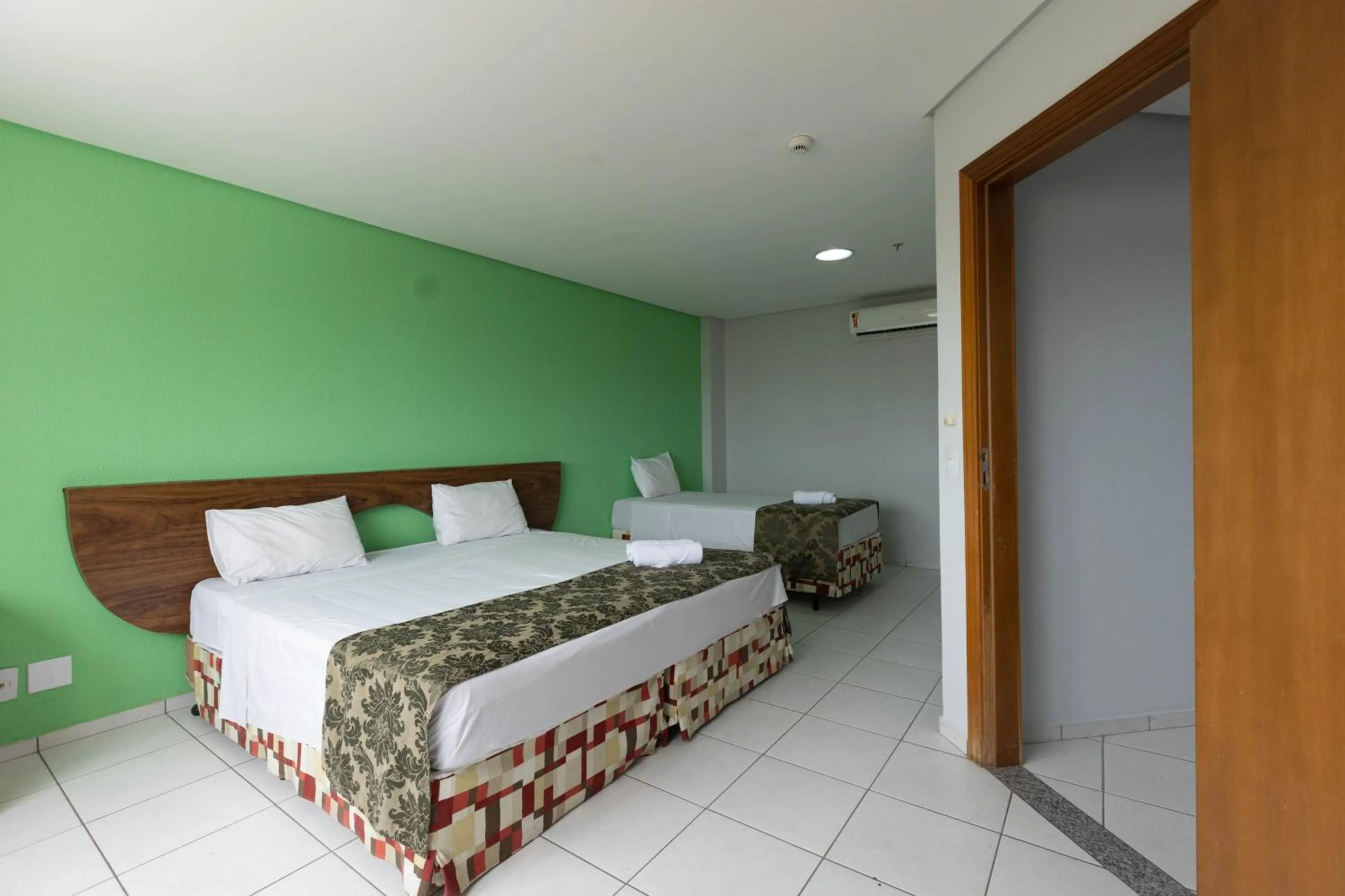 Bed in Hits Pantanal Hotel Aeroporto Cuiabá