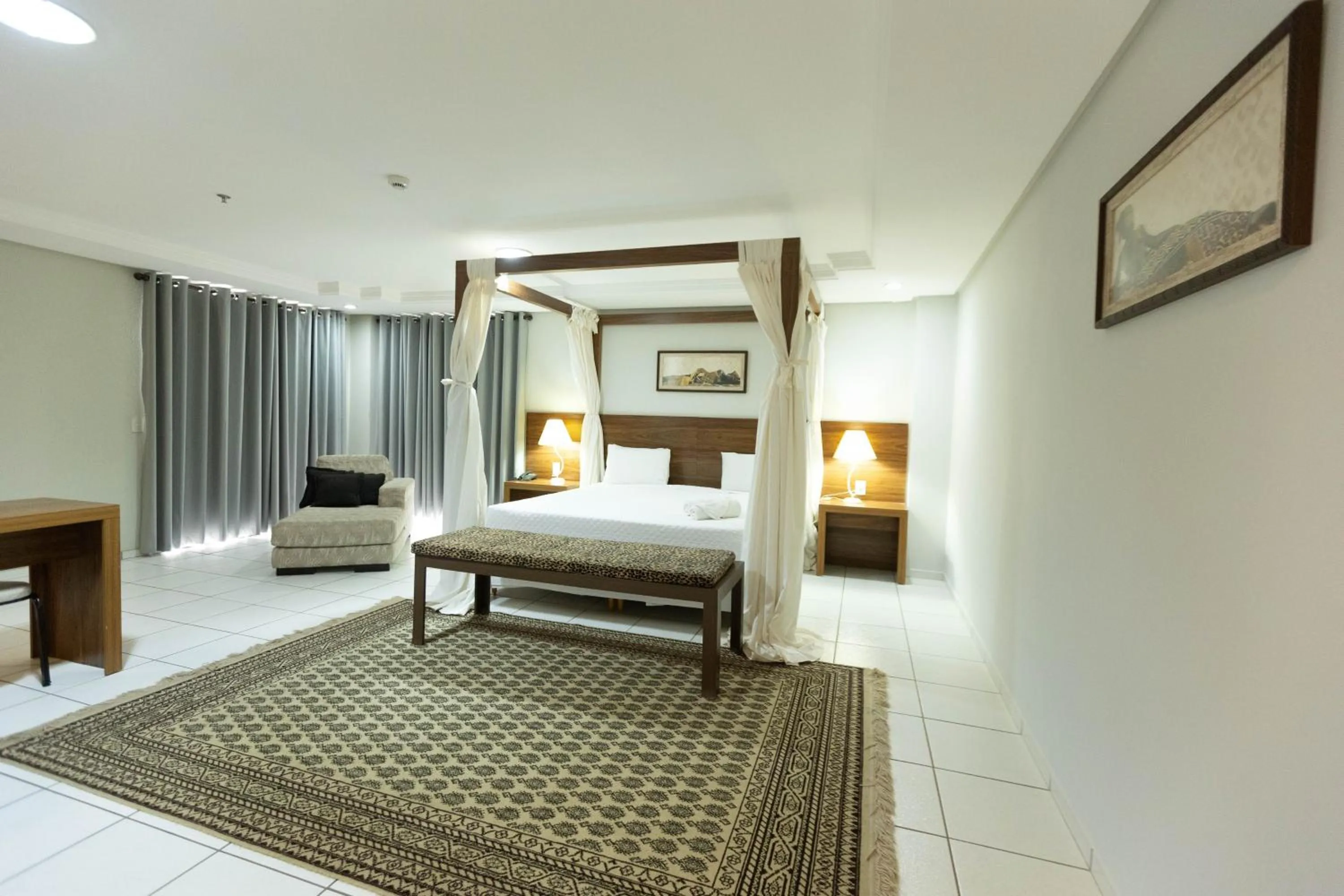 Bed in Hits Pantanal Hotel Aeroporto Cuiabá