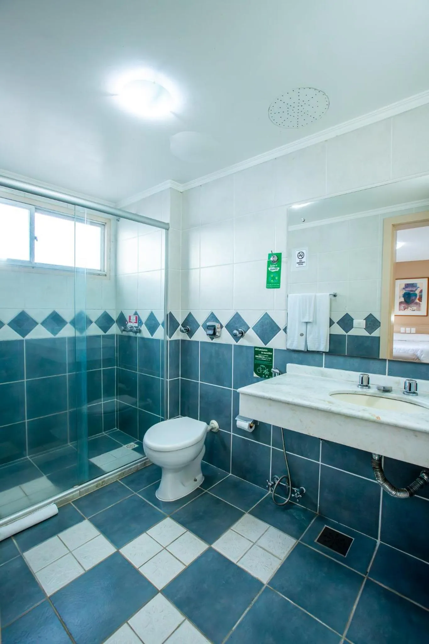 Bathroom in Hotel Suárez Campo Bom