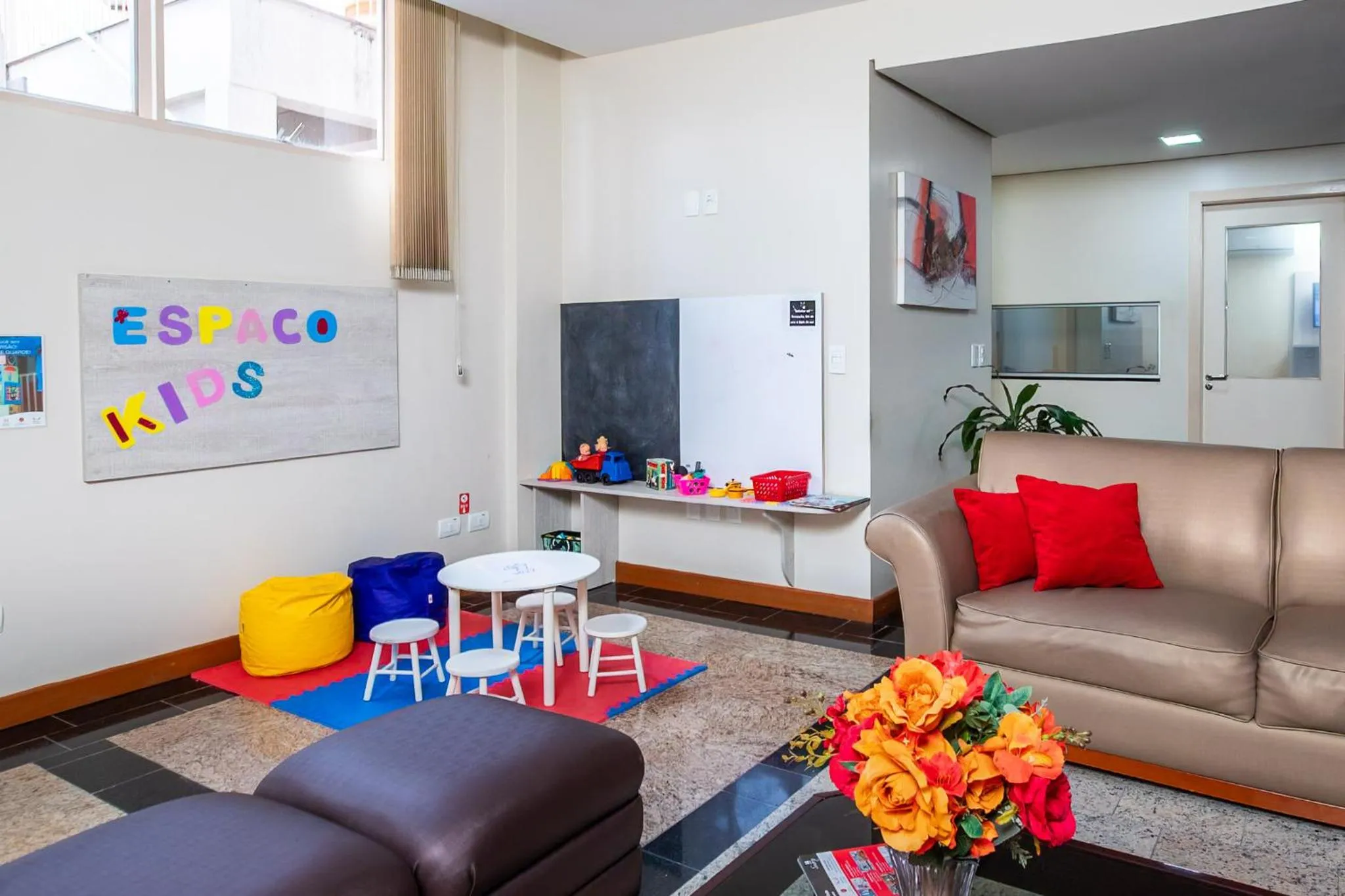 Lobby or reception in Hotel Suárez Campo Bom