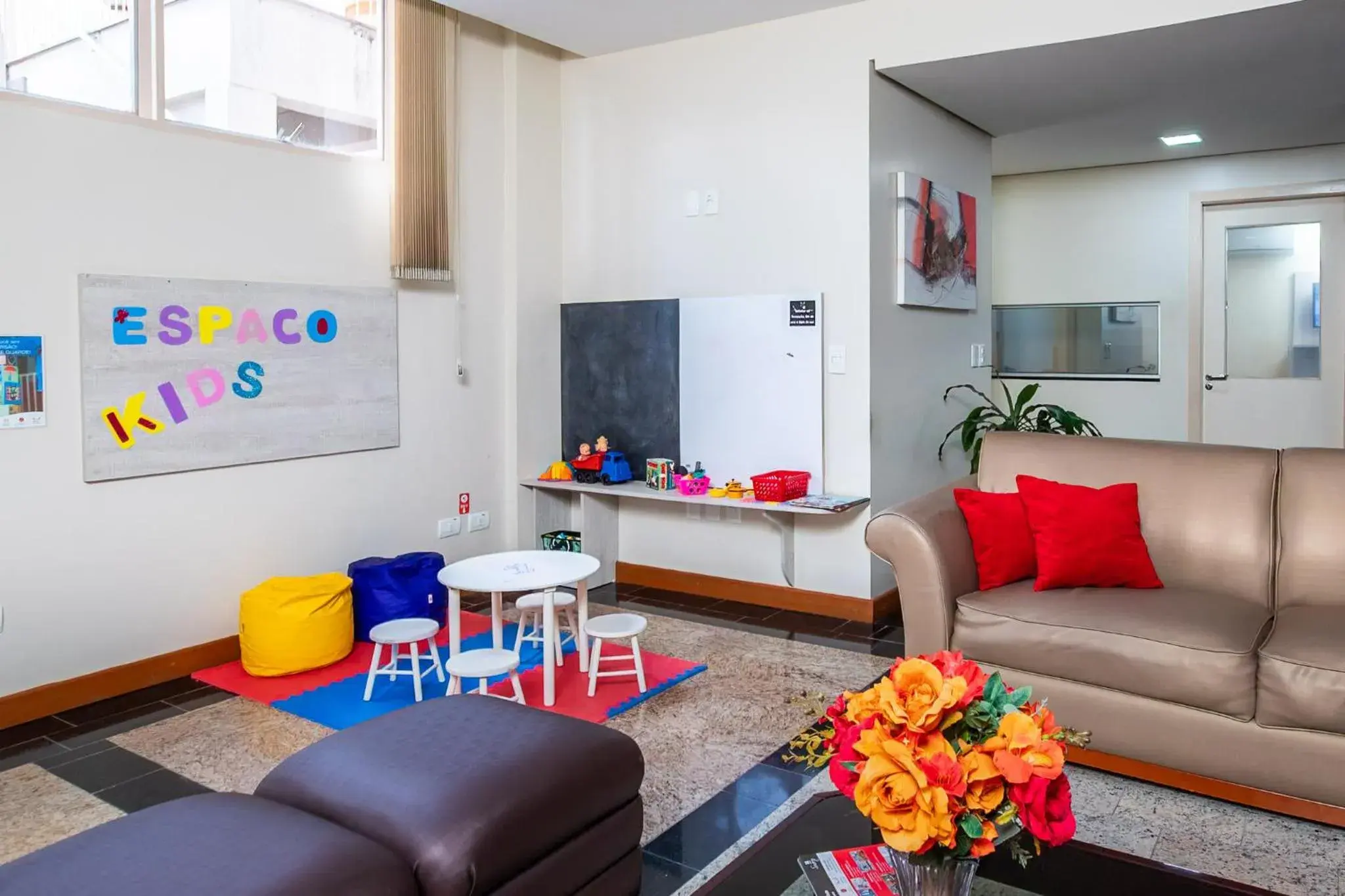 Lobby or reception in Hotel Suárez Campo Bom Lobby or reception in Hotel Suárez Campo Bom