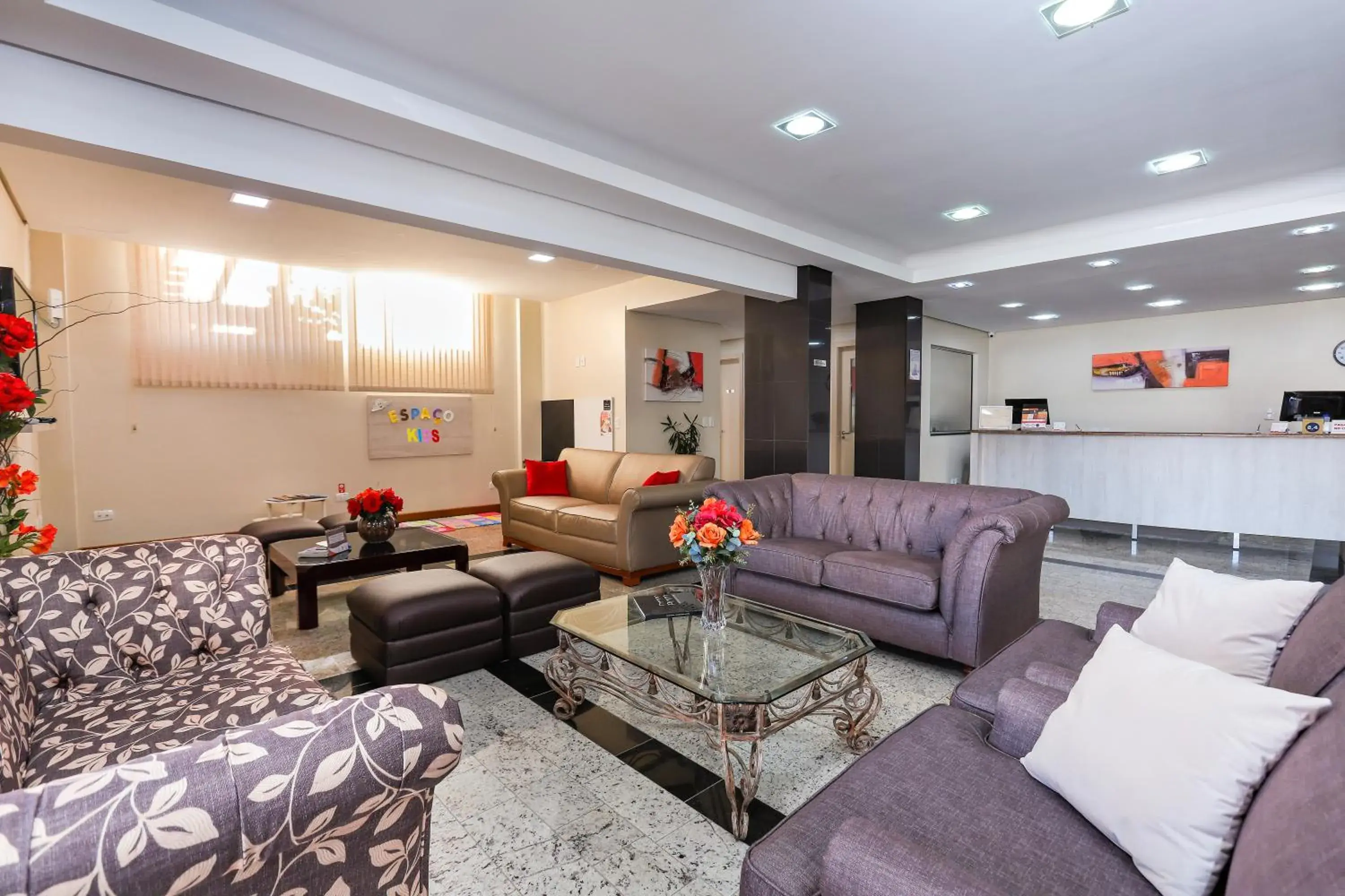 Living room in Hotel Suárez Campo Bom Living room in Hotel Suárez Campo Bom