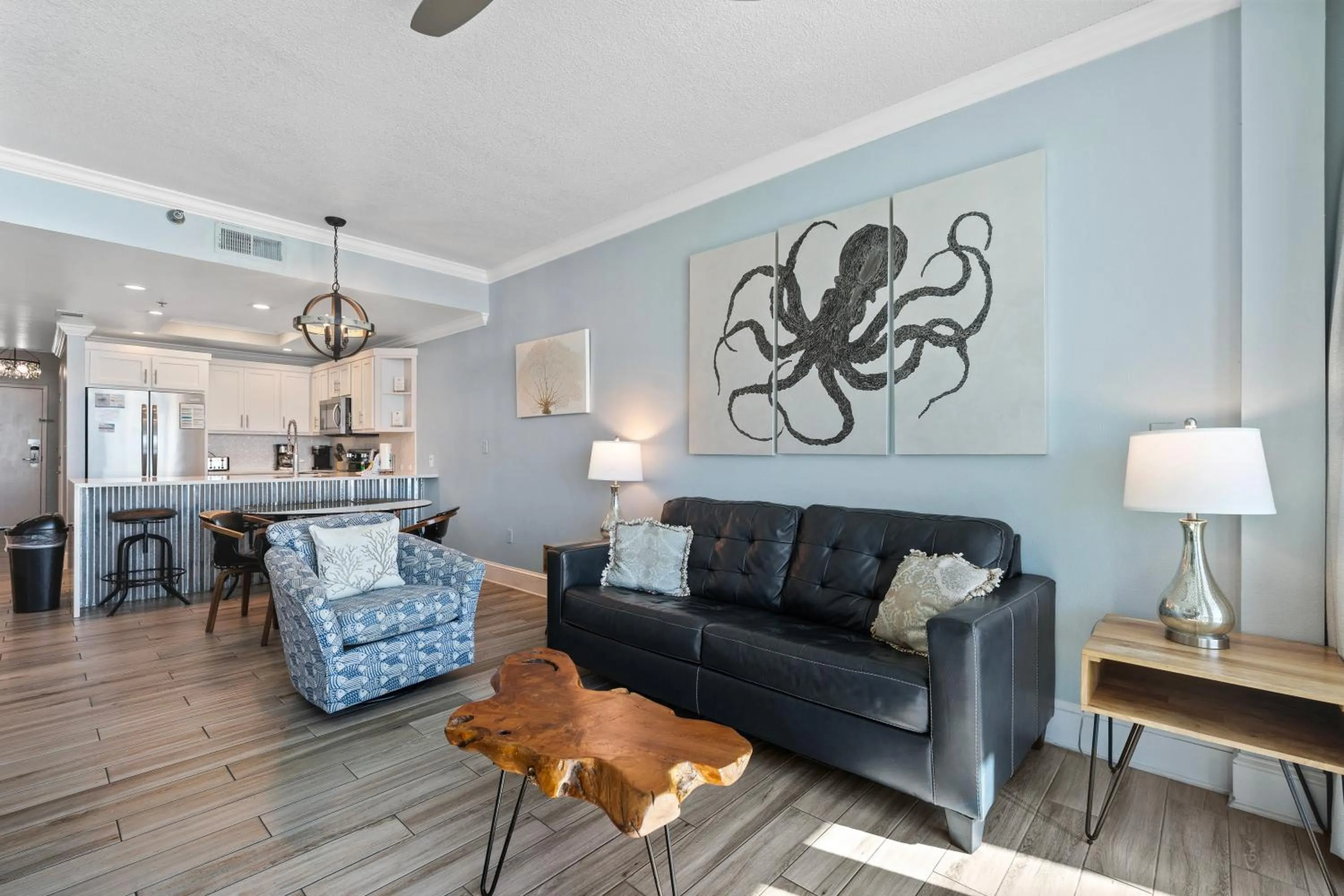 Living room in Lighthouse 714