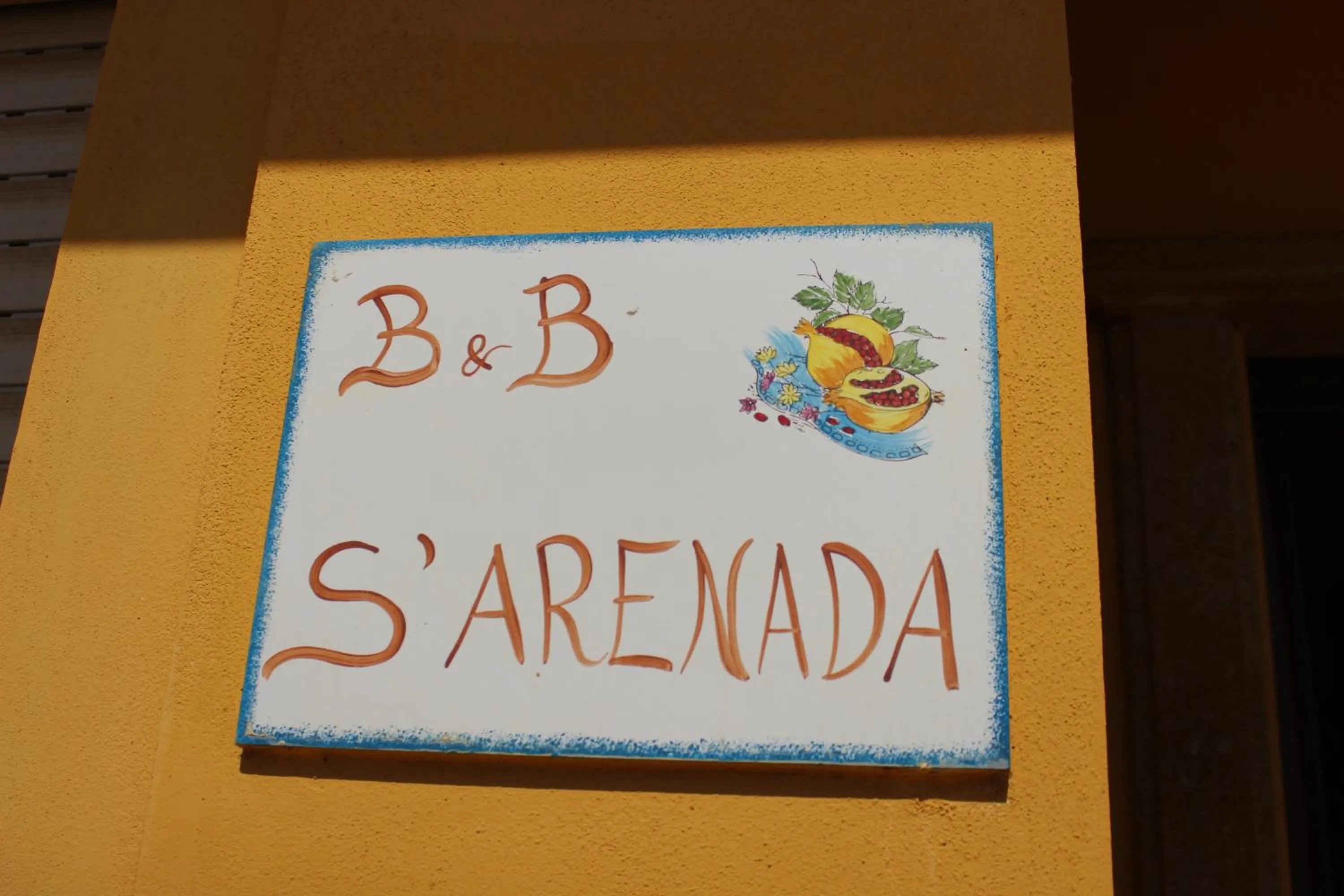 Logo/Certificate/Sign in B&B S'arenada