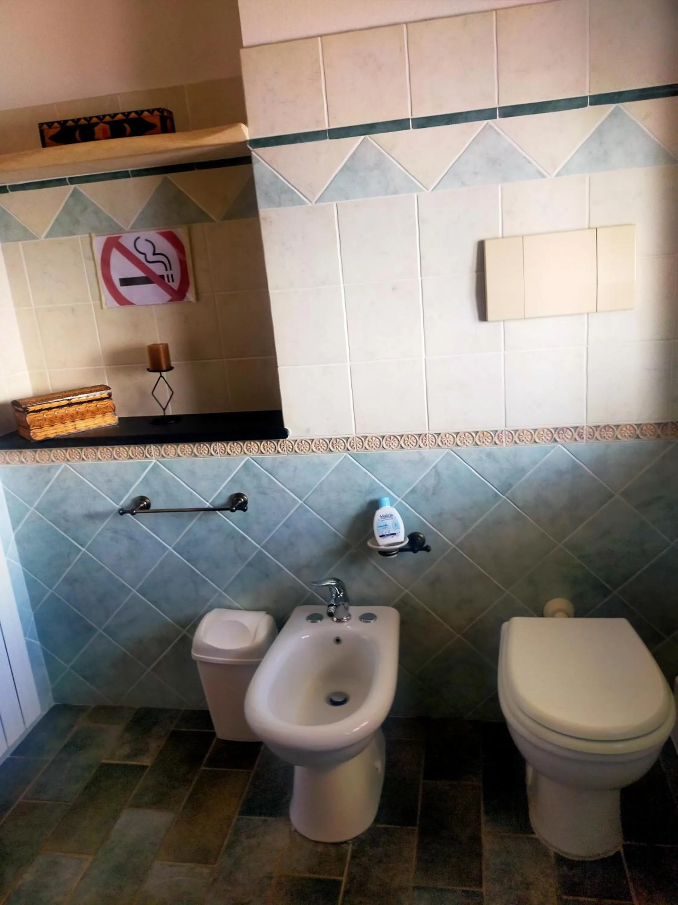 Toilet in B&B S'arenada