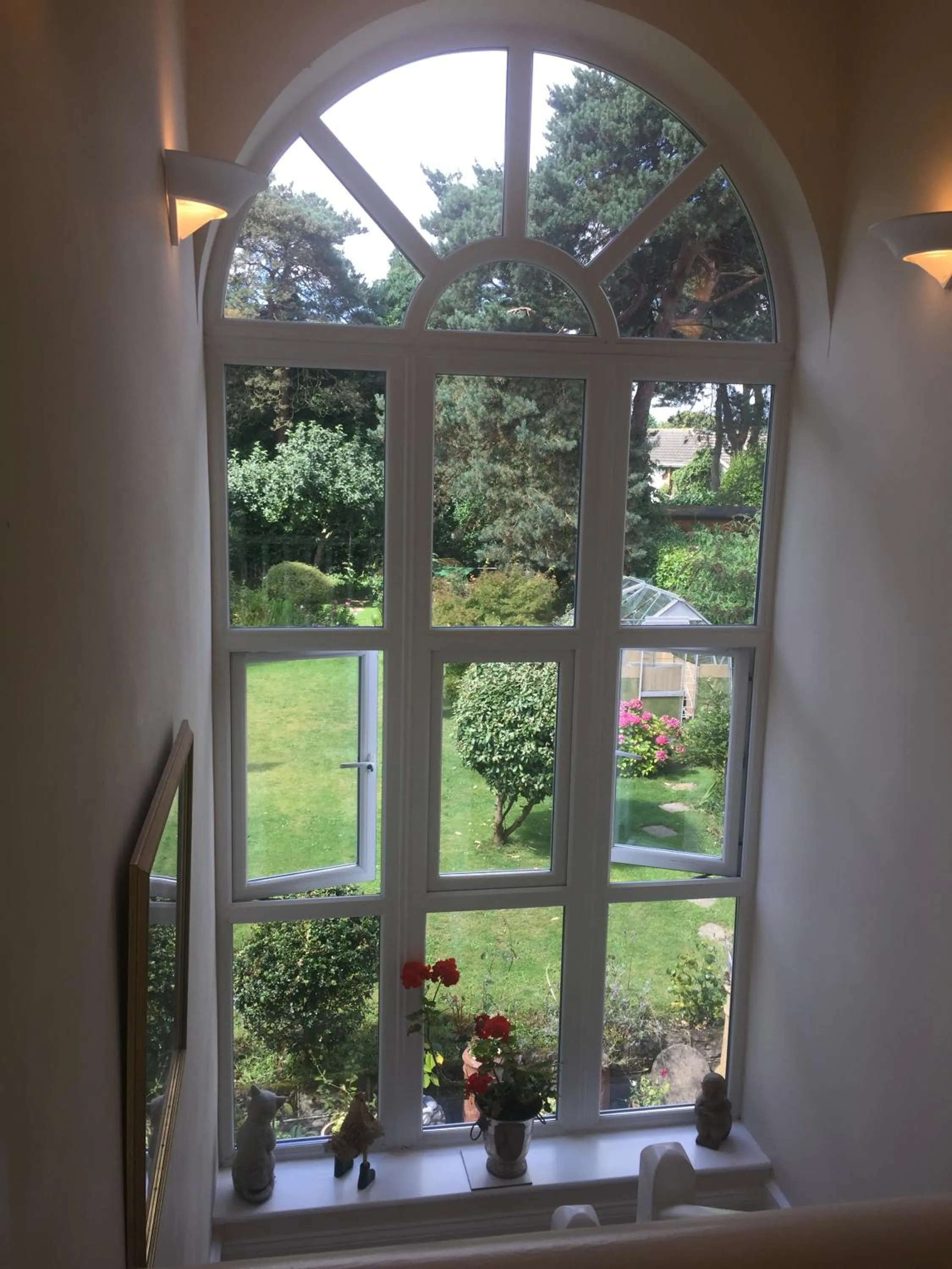 Garden view in Heatherdene House