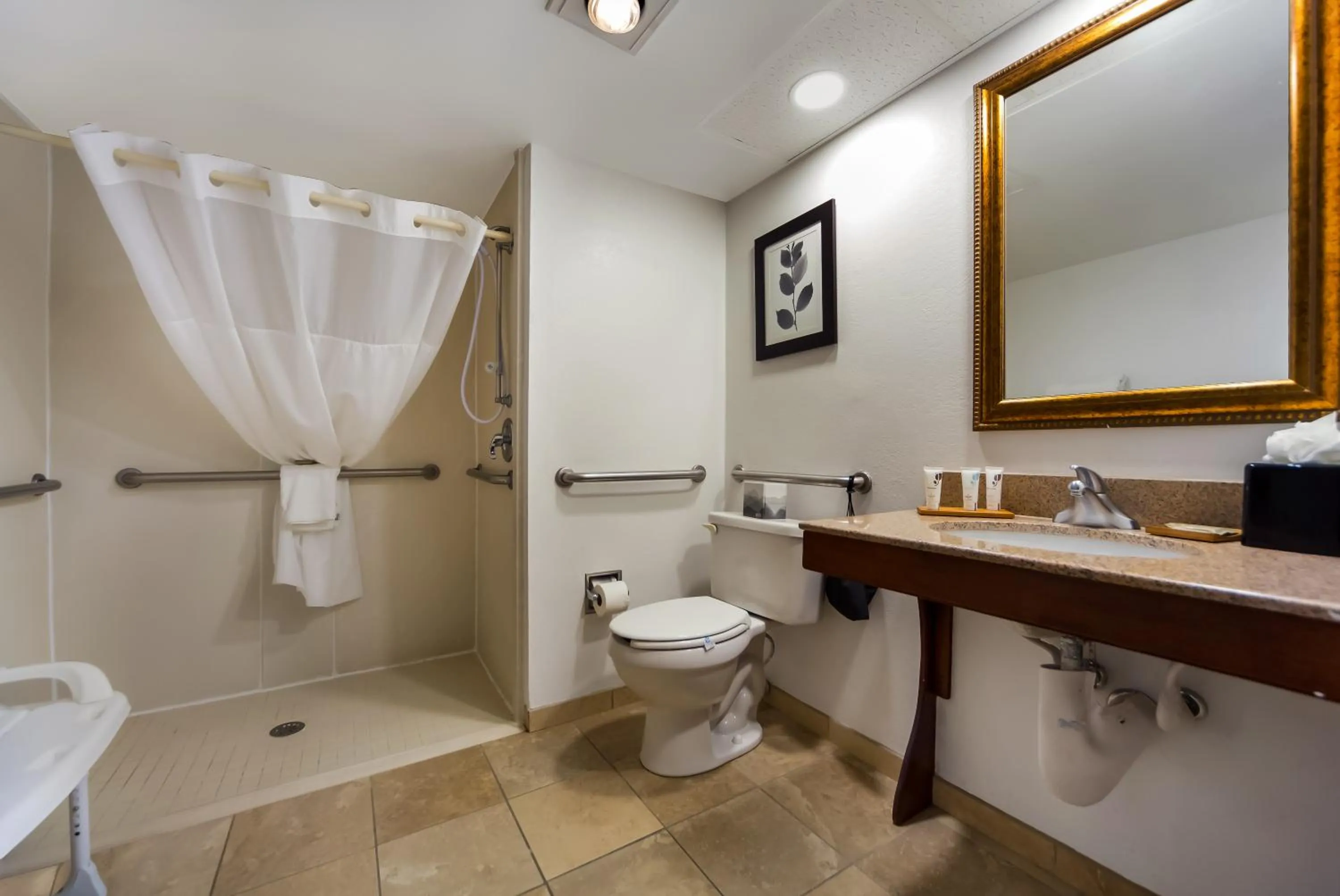 Bathroom in Wingate by Wyndham Lincoln Airport East I-80