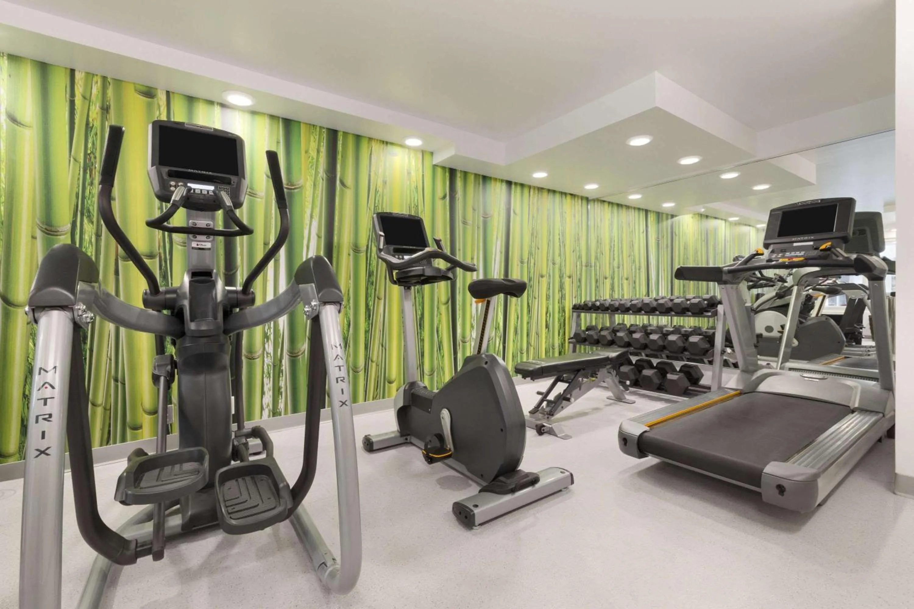Fitness centre/facilities in The Atlas° Hotel