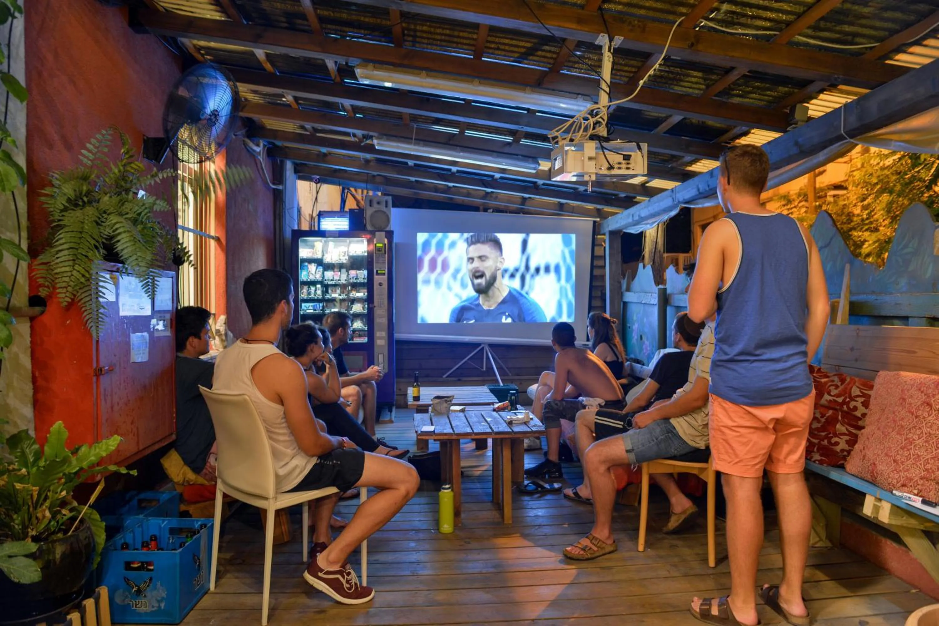 Property building in Roger's Hostel Tel Aviv (age 18-45)