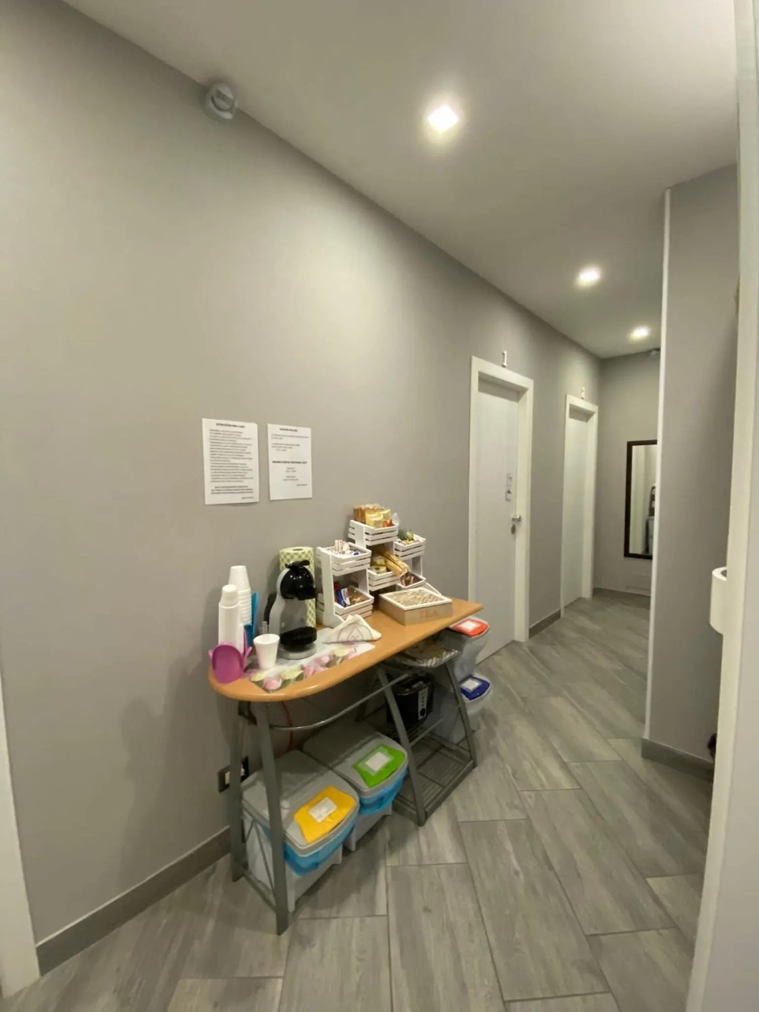 Coffee/tea facilities in B&B Cavirani