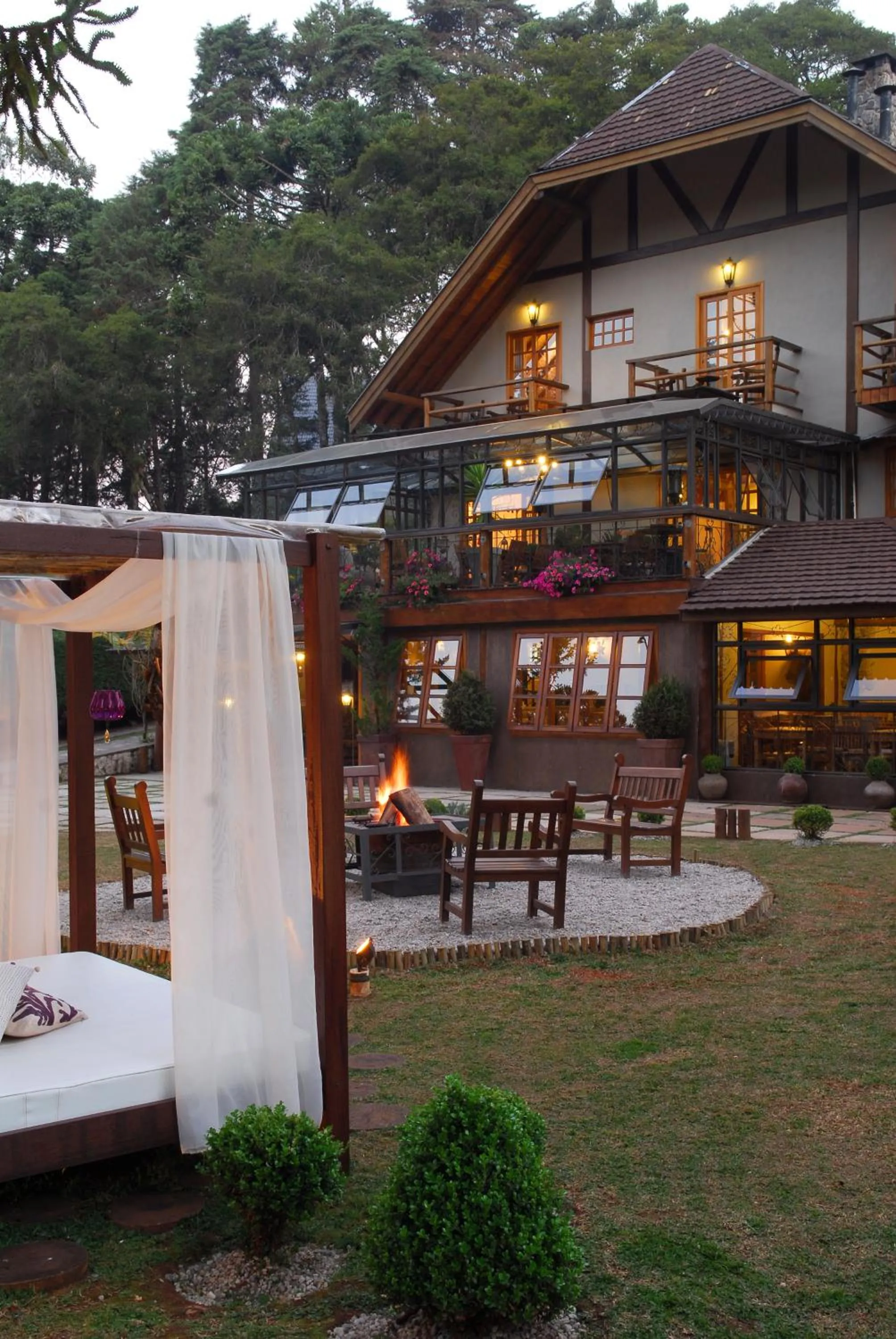 Garden in Pousada Da Pedra